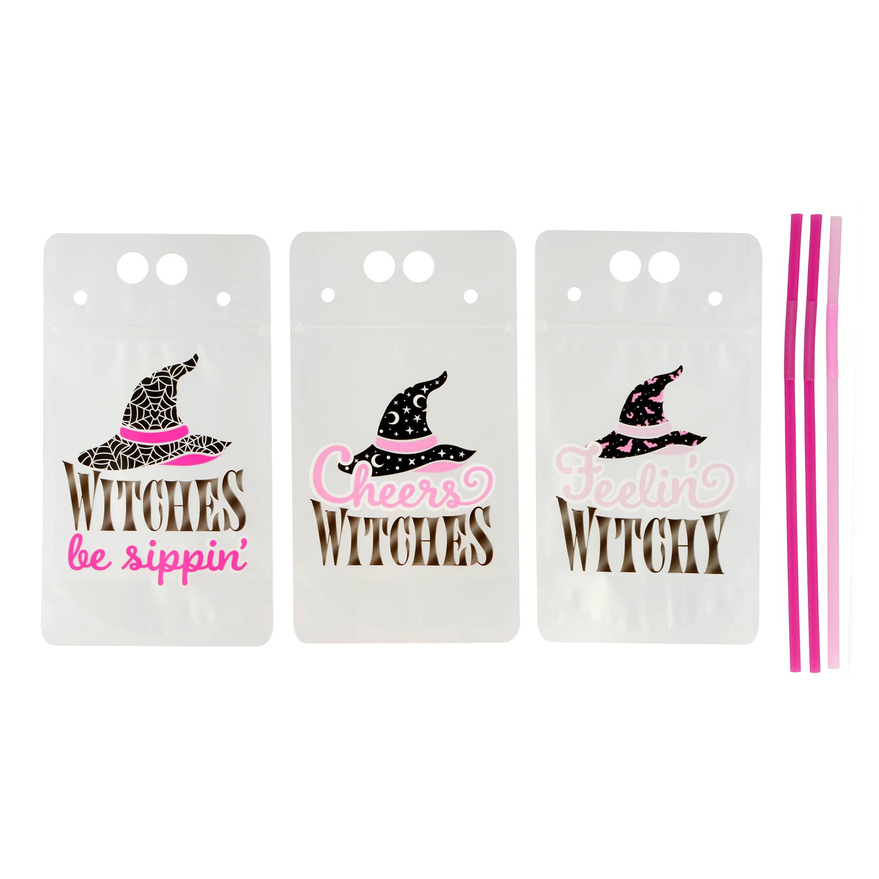 Witch Hat Drink Pouches, 6ct. by Celebrate It&#x2122;