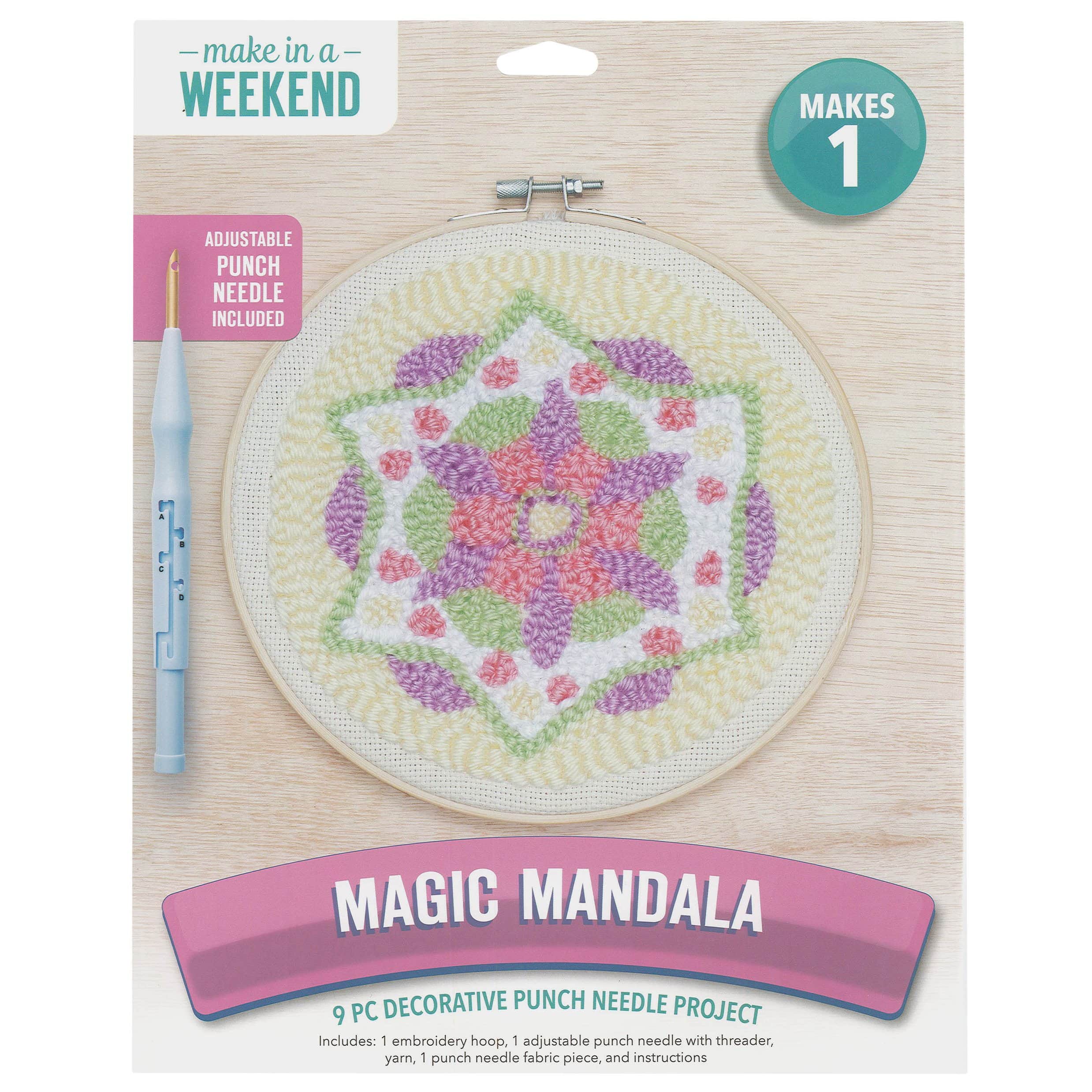 Leisure Arts&#xAE; Mandala Punch Needle Kit