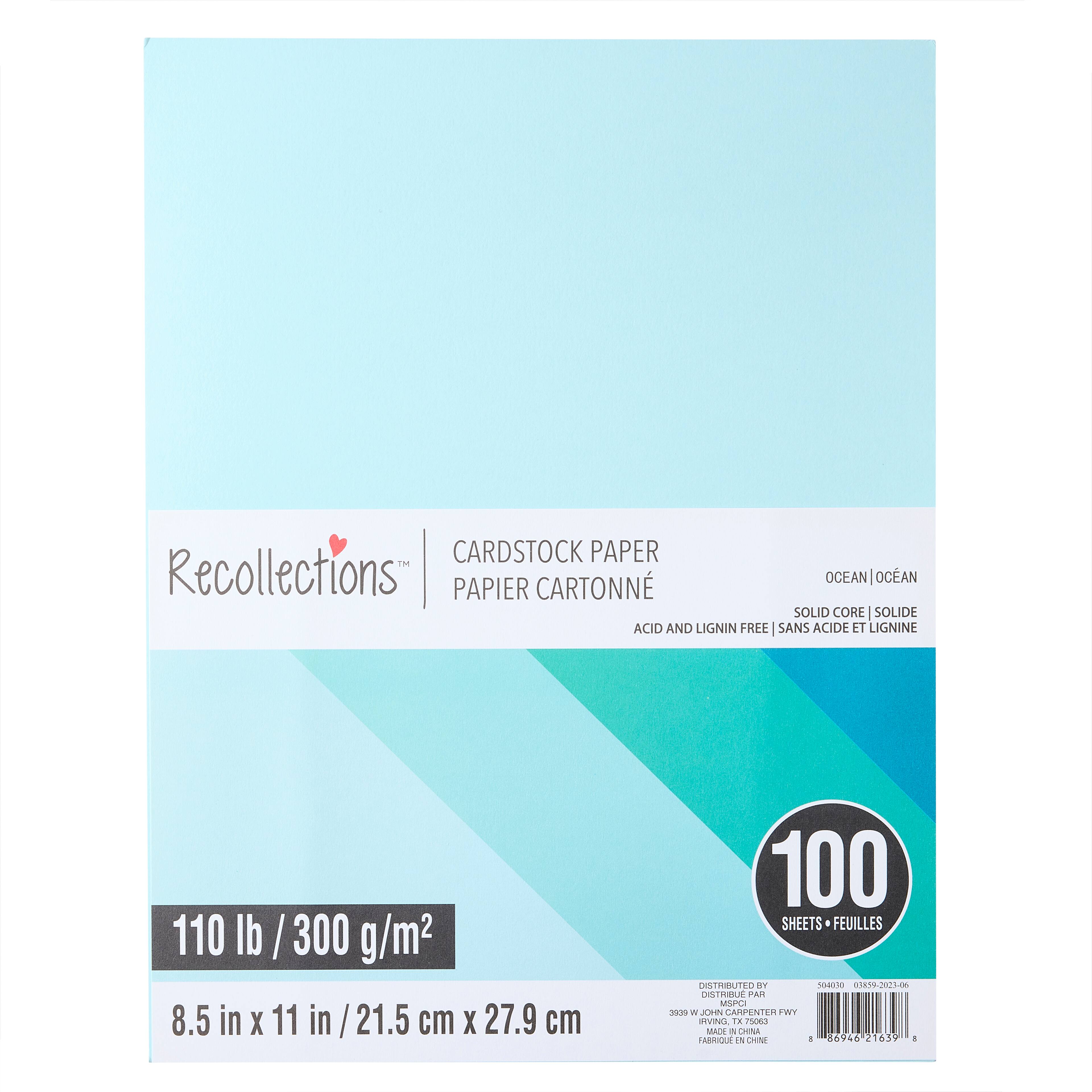 8.5"x11" 100 ct., 110Lb Heavyweight Cardstock Paper by Recollections™-Bulk Pack - Picture 41 of 74