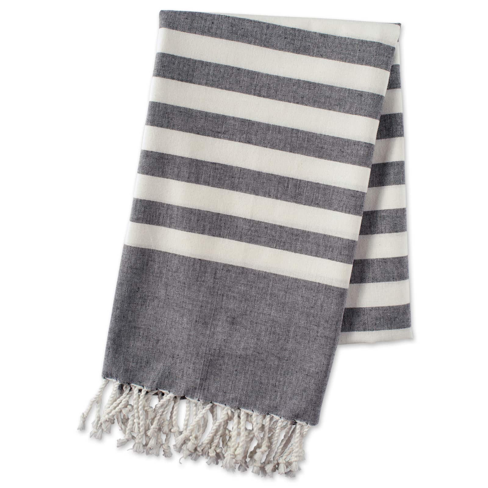 DII® Striped Fouta Towel with Fringe