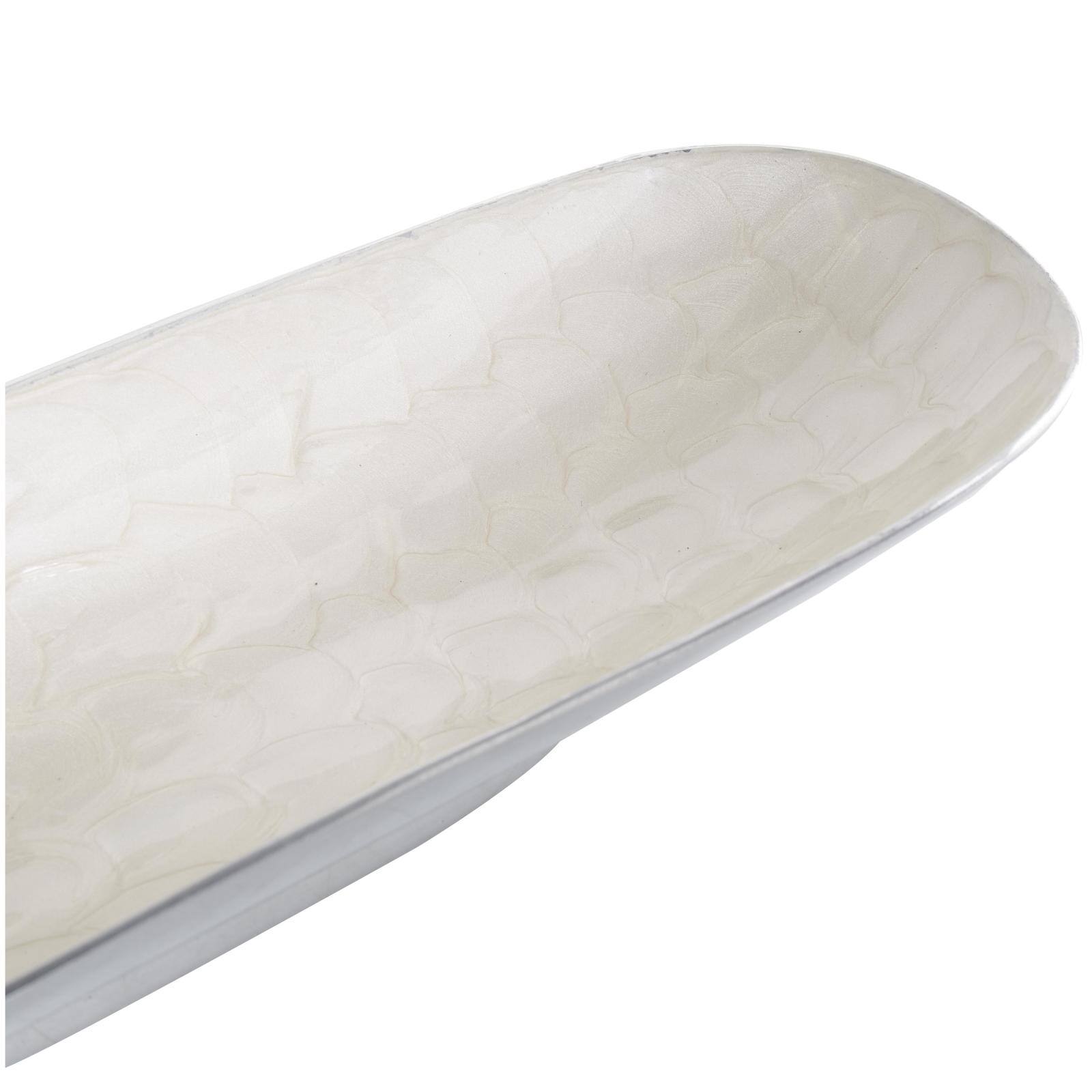 White Sea Life Metal Decorative Bowl Set