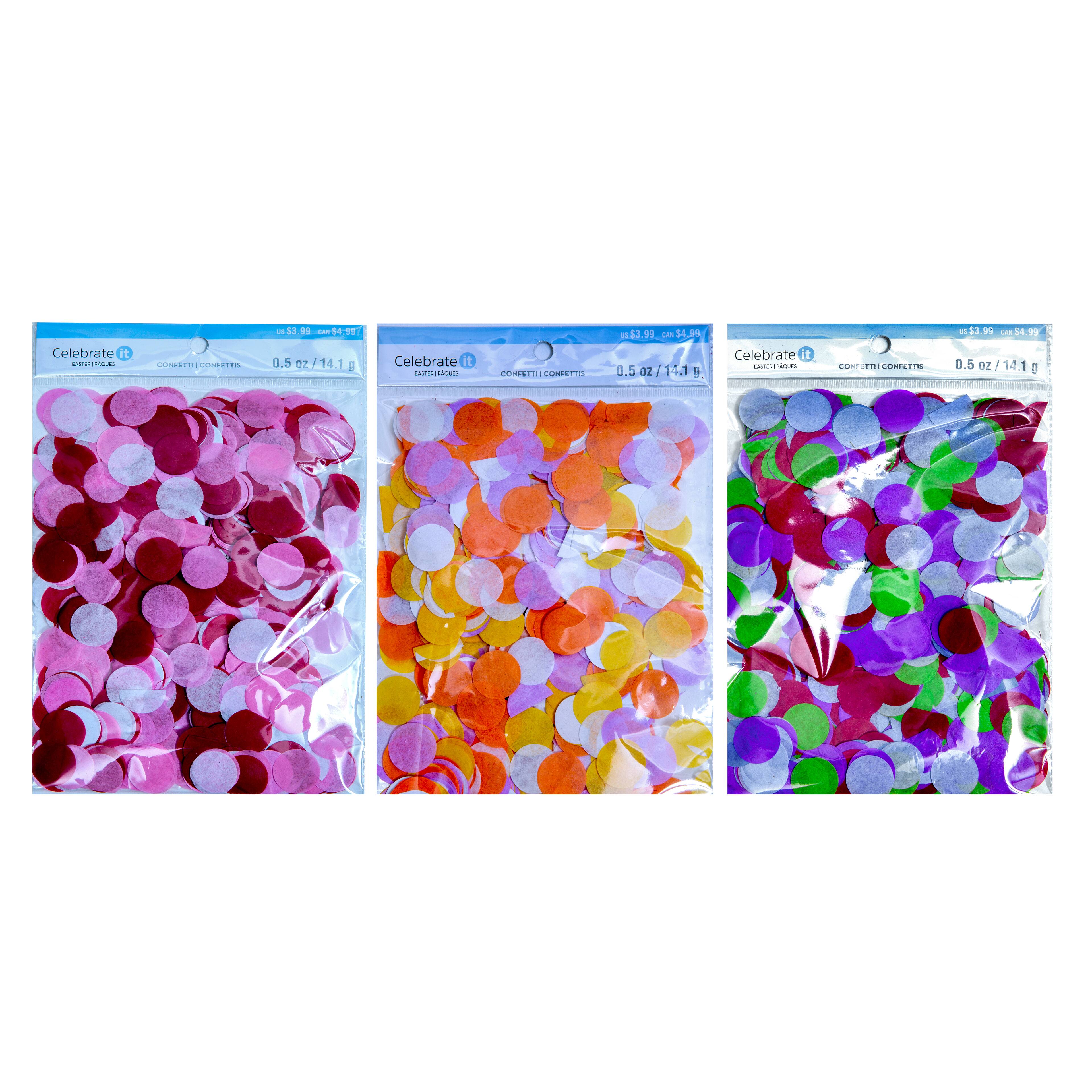 Assorted Paper Confetti by Celebrate It 1pc. | 0.5 | Michaels