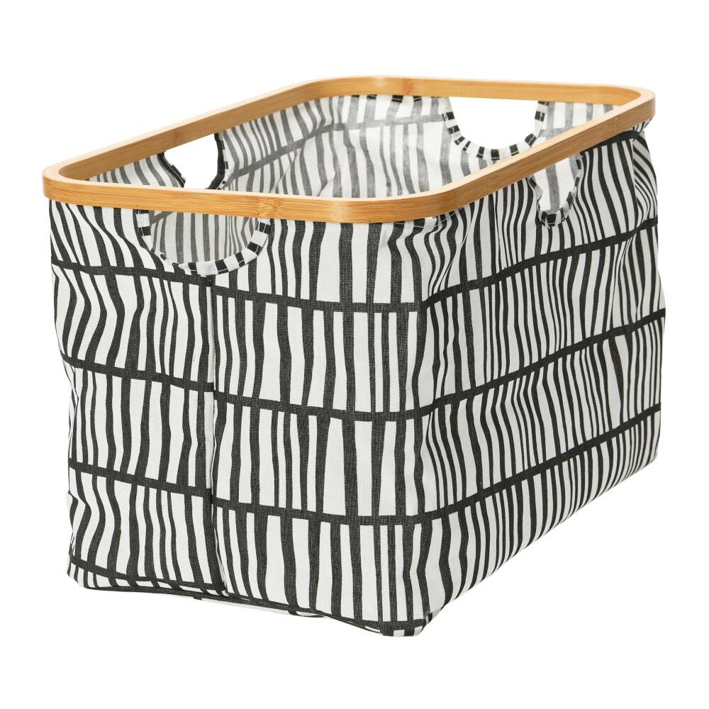 Household Essentials Krush Bamboo Rimmed Basket