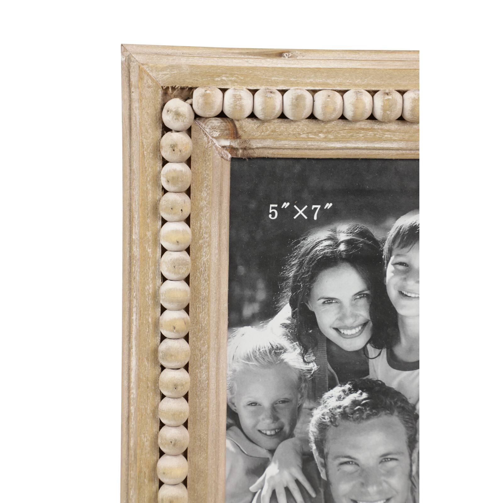 2 Pack Light Brown Wood 5&#x22; x 7&#x22; Frame