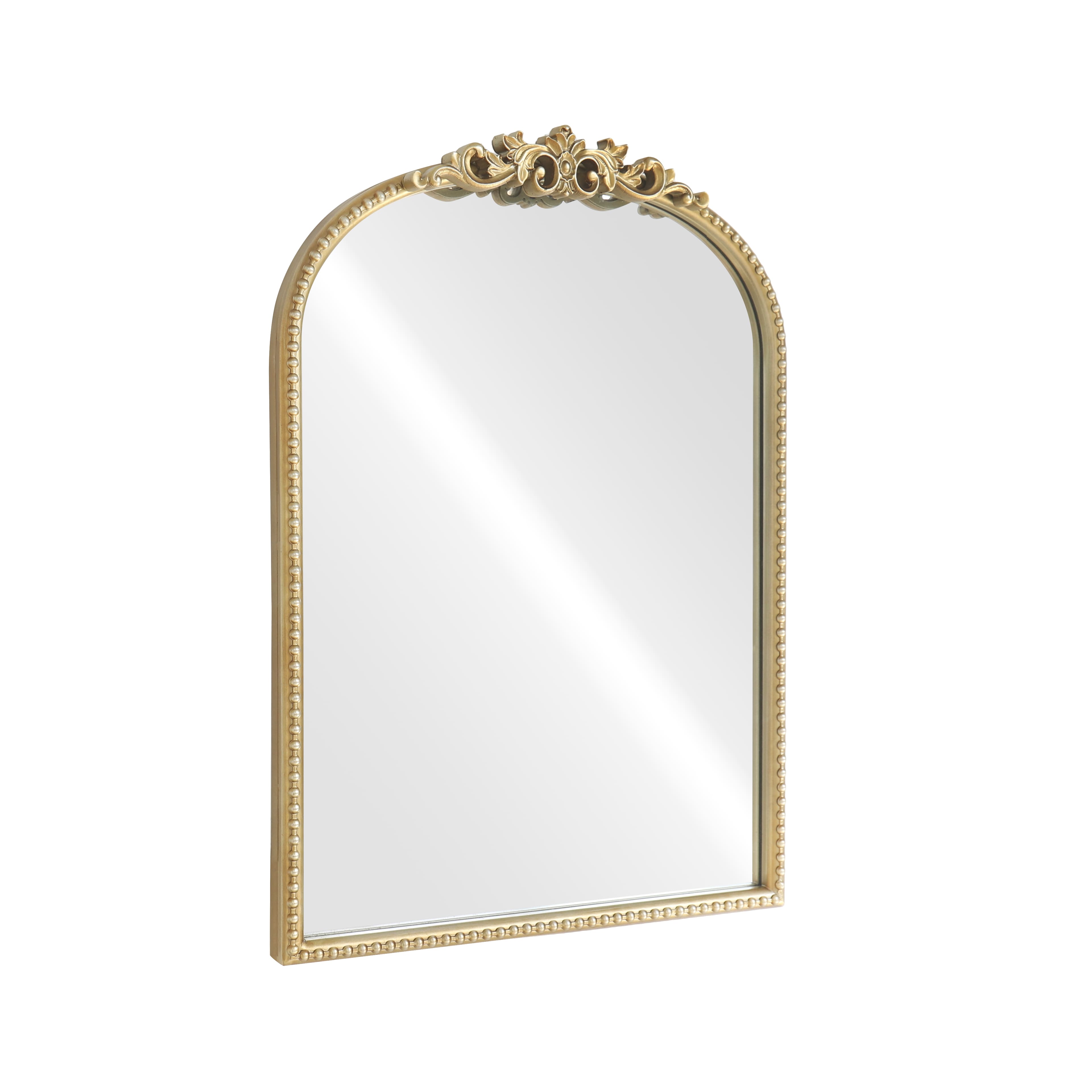 Home 16&#x22; x 22.5&#x22; Ornate Gold Decorative Wall Mirror by Ashland&#xAE;