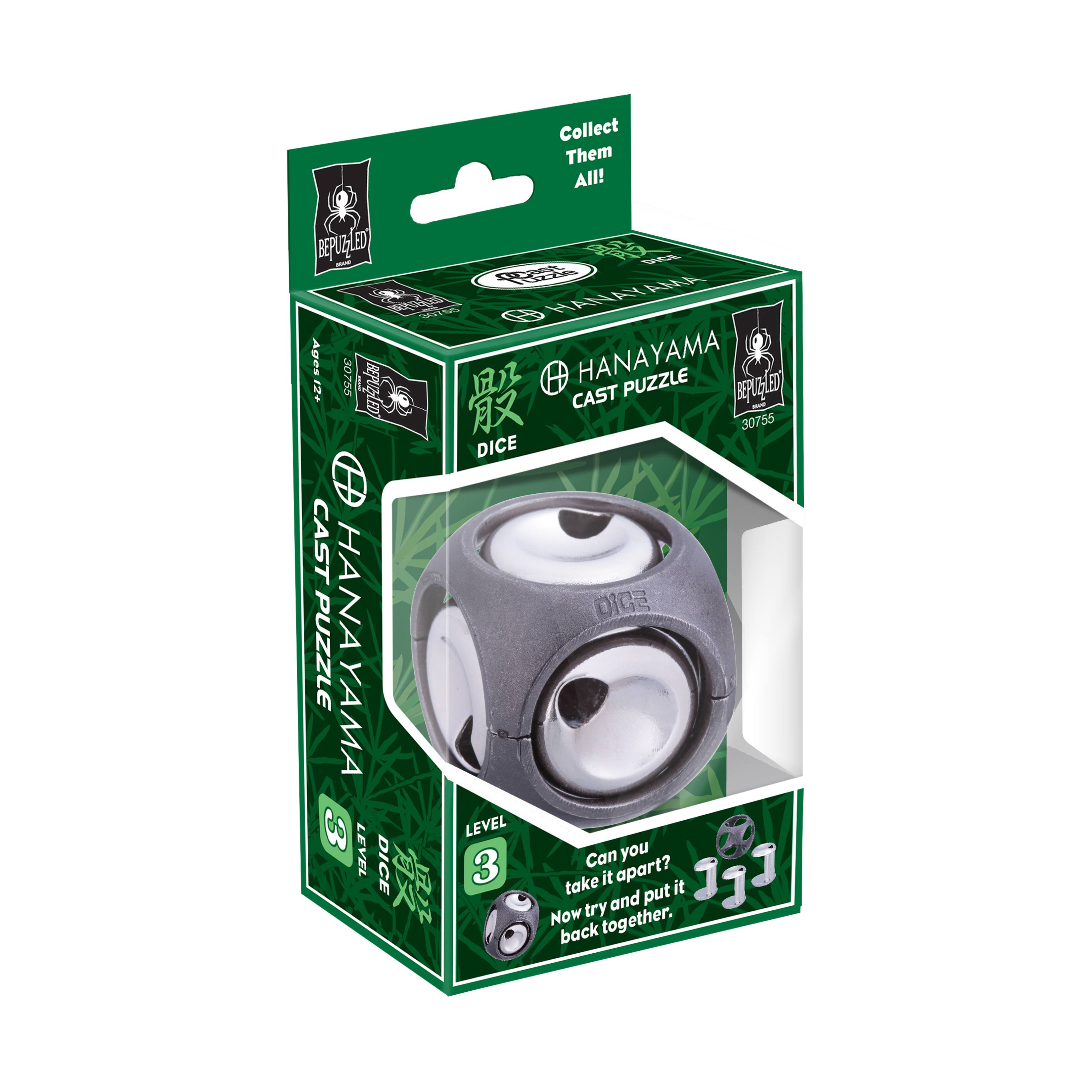 Hanayama Level 3 Cast Puzzle - Dice