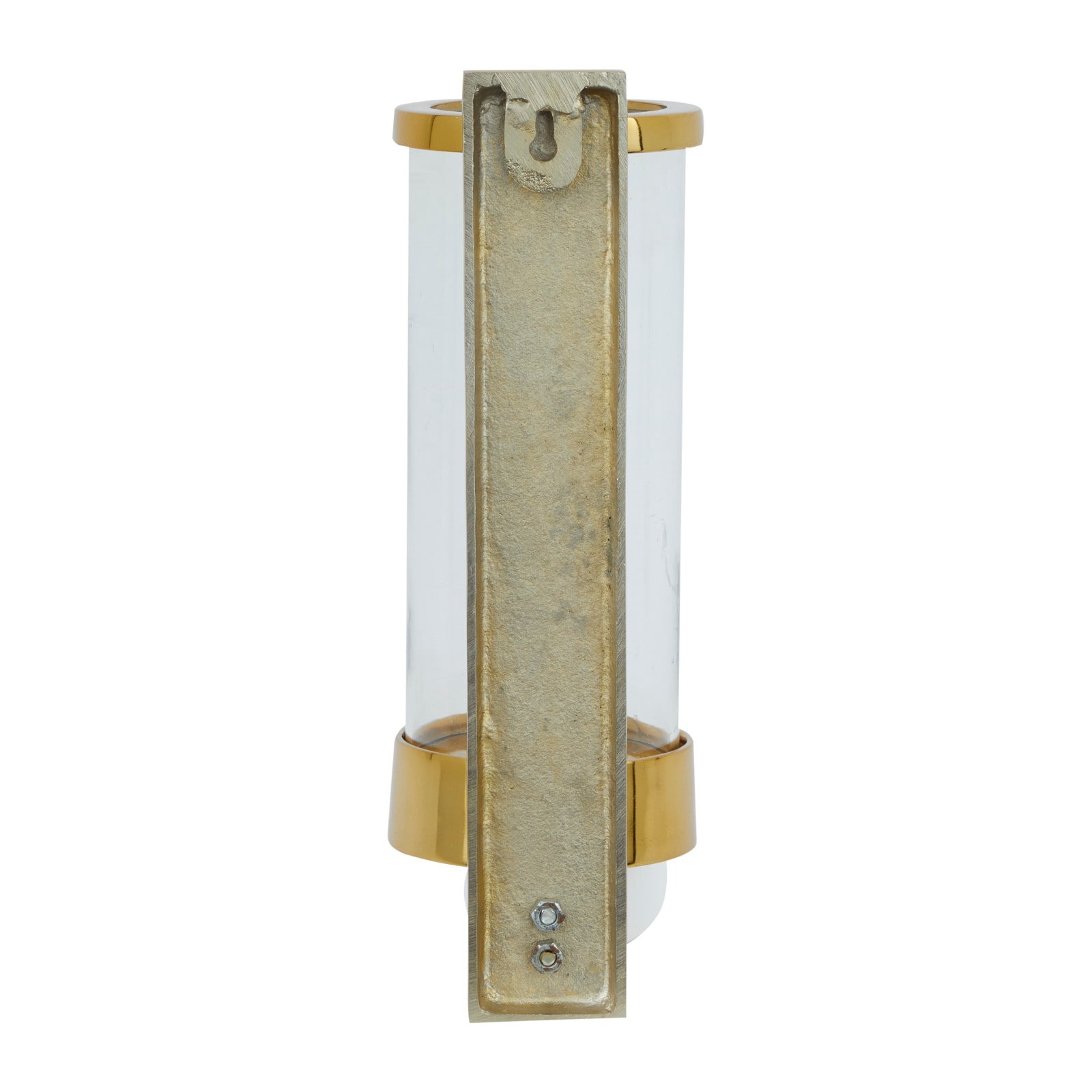 Gold Aluminum Contemporary Wall Sconce, 16" x 5" x 7"