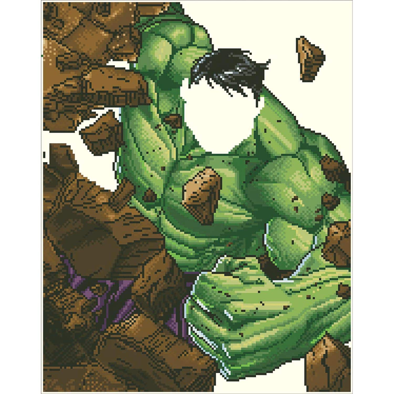 Camelot Dotz Hulk Smash Diamond Painting Kit