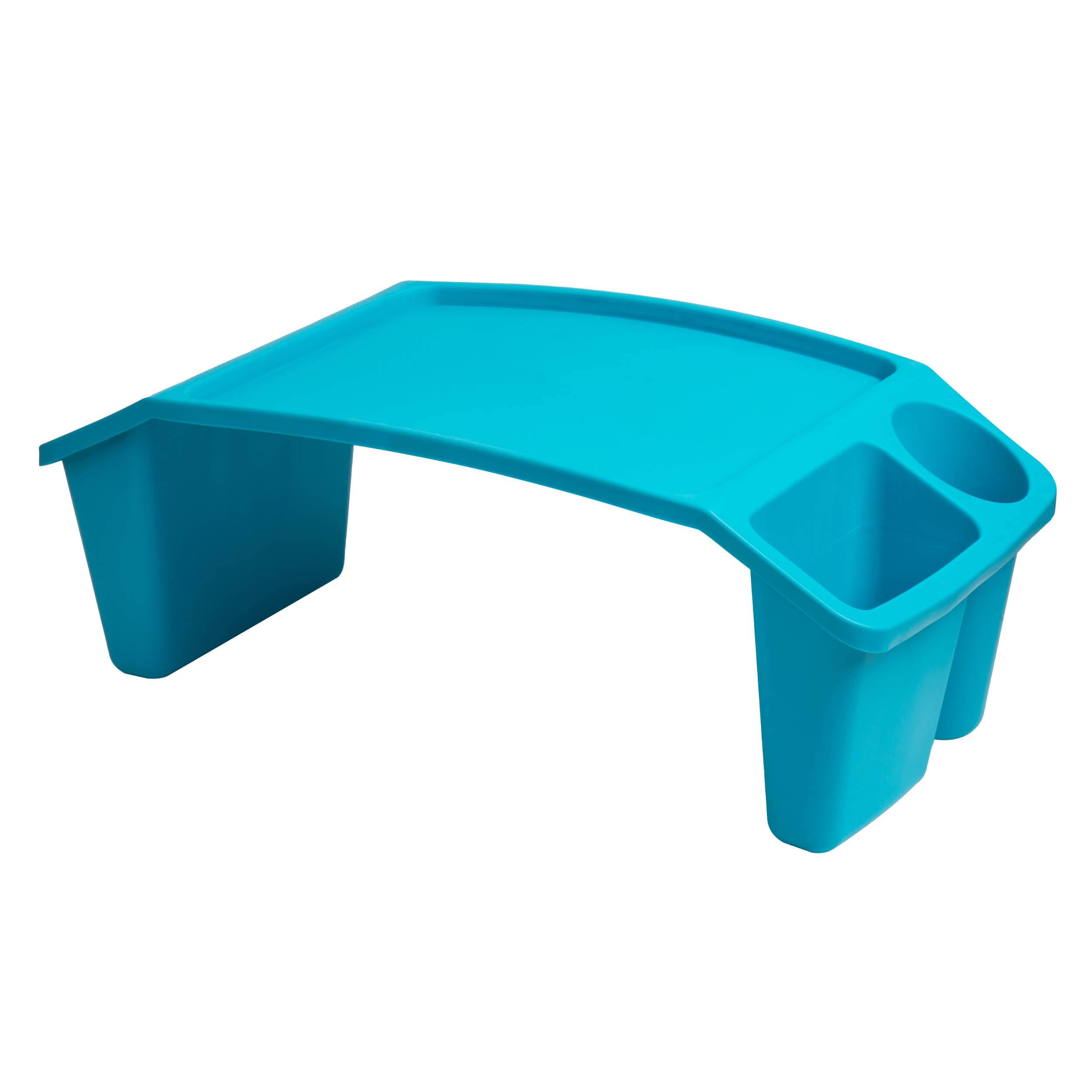 Mind Reader Kids&#x2019; Freestanding Portable Lap Desk With Side Pockets