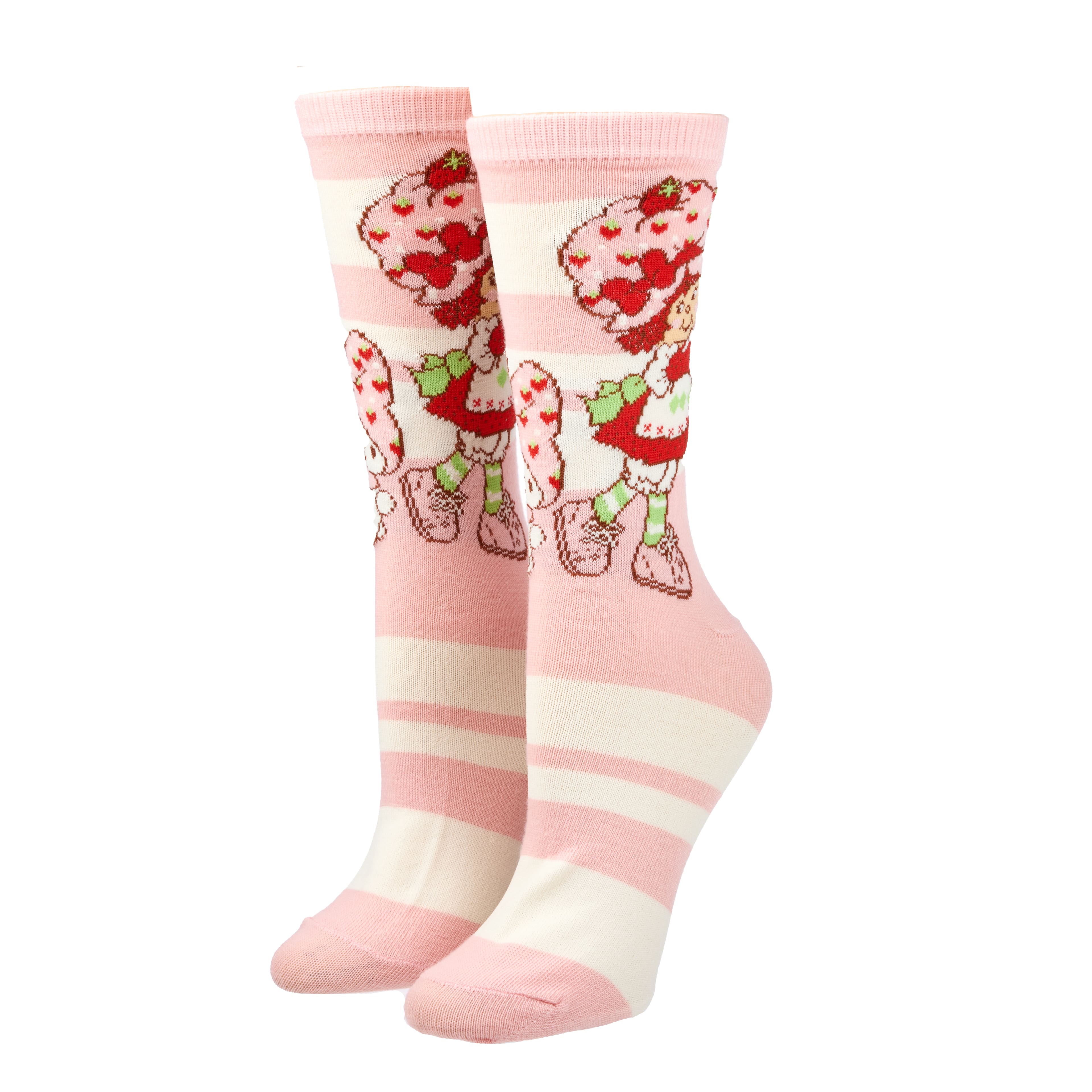 Sanrio&#xAE; My Melody&#x2122; &#x26; Strawberry Shortcake&#x2122; 2 Pair Adult Crew Sock Set