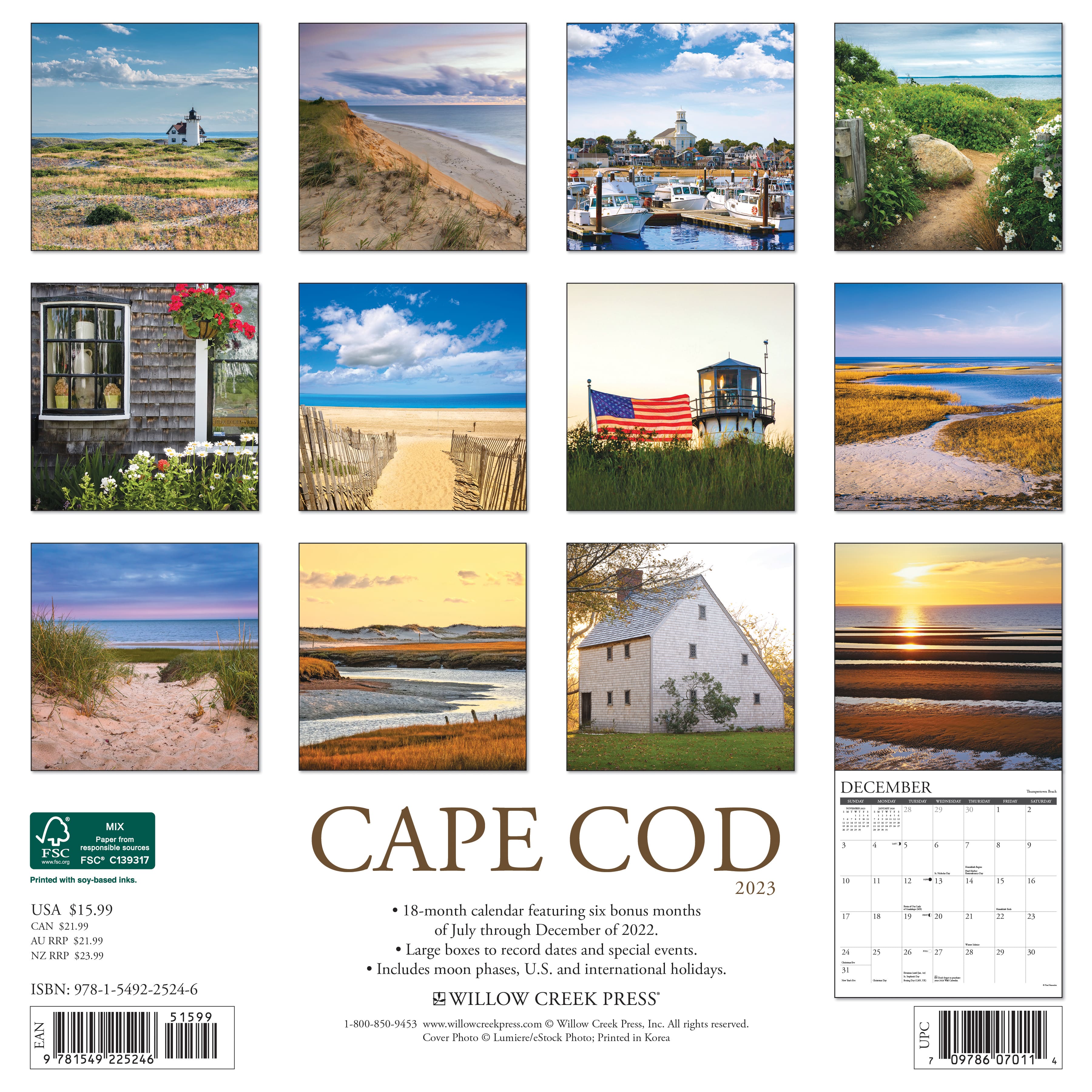 2023 Cape Cod Wall Calendar Michaels