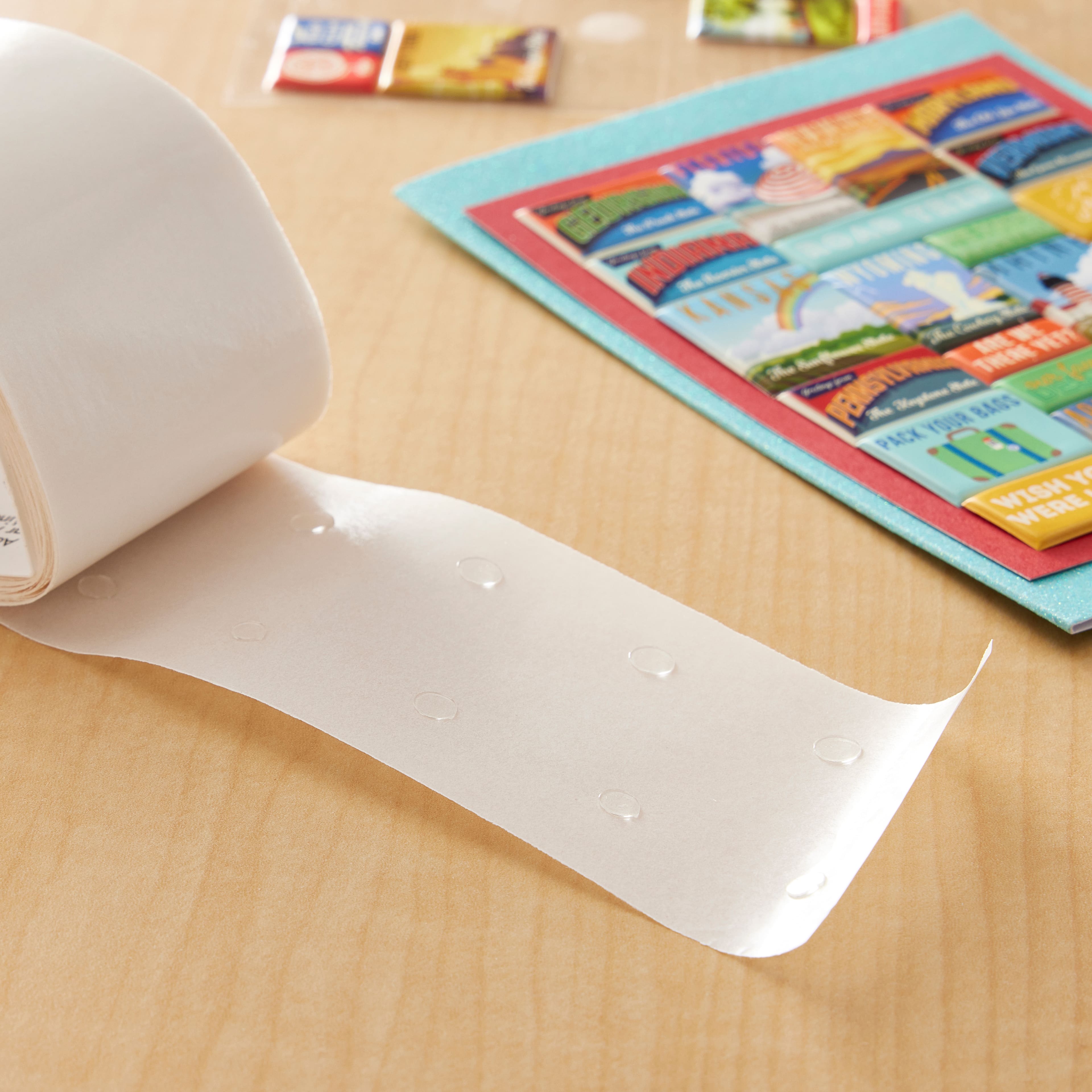 12 Packs: 300 ct. (3600 total) Therm O Web Zots™ Clear Adhesive Dots