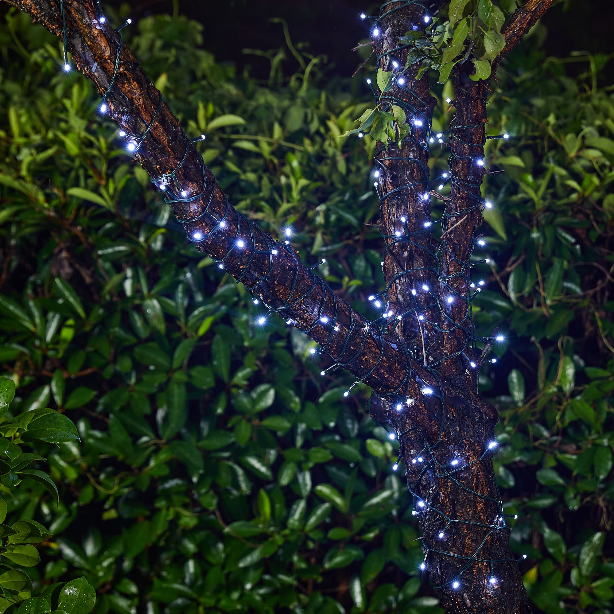 Glitzhome® 22ft. Solar String Lights with 50 LEDs