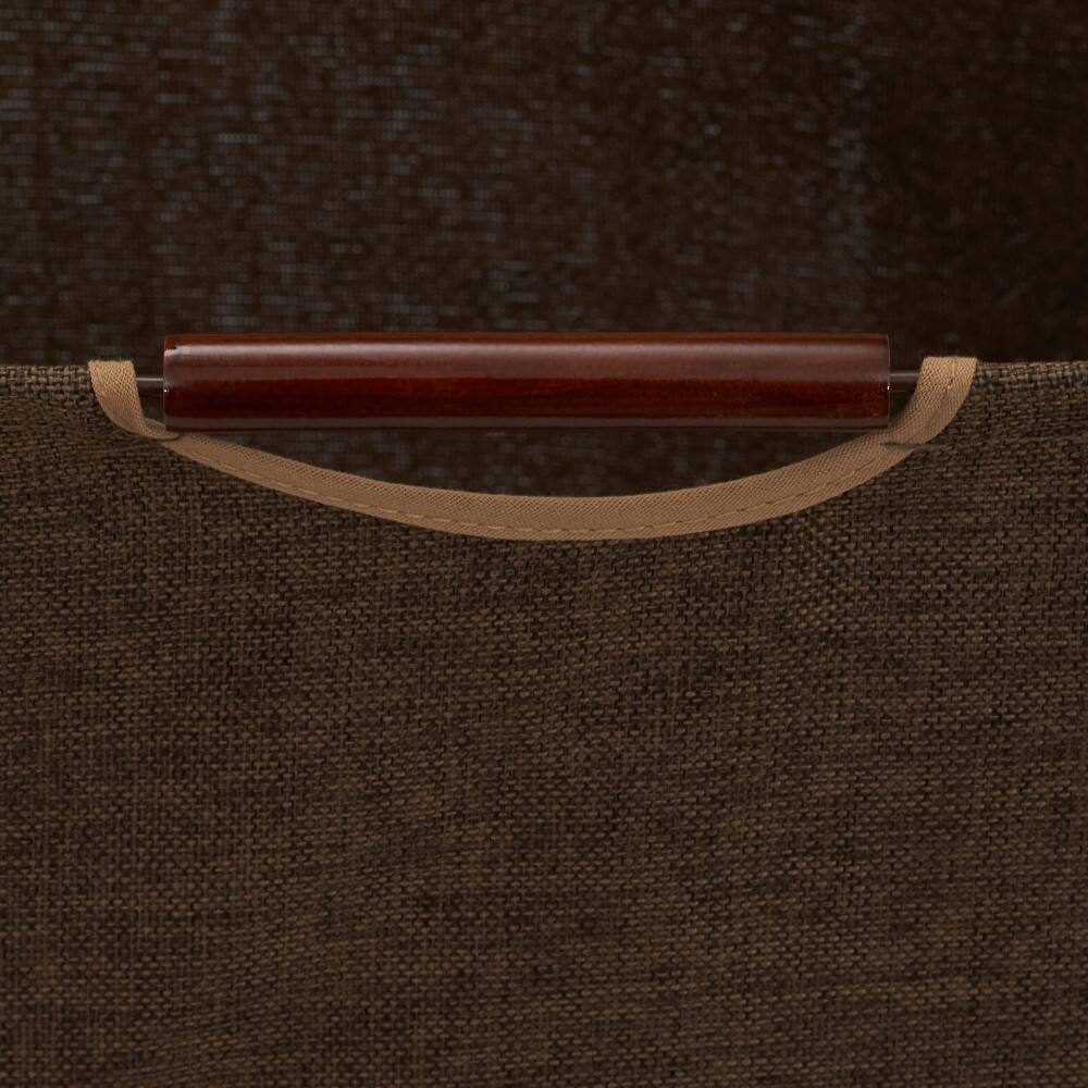 Household Essentials Storage Bin with Wood Handles