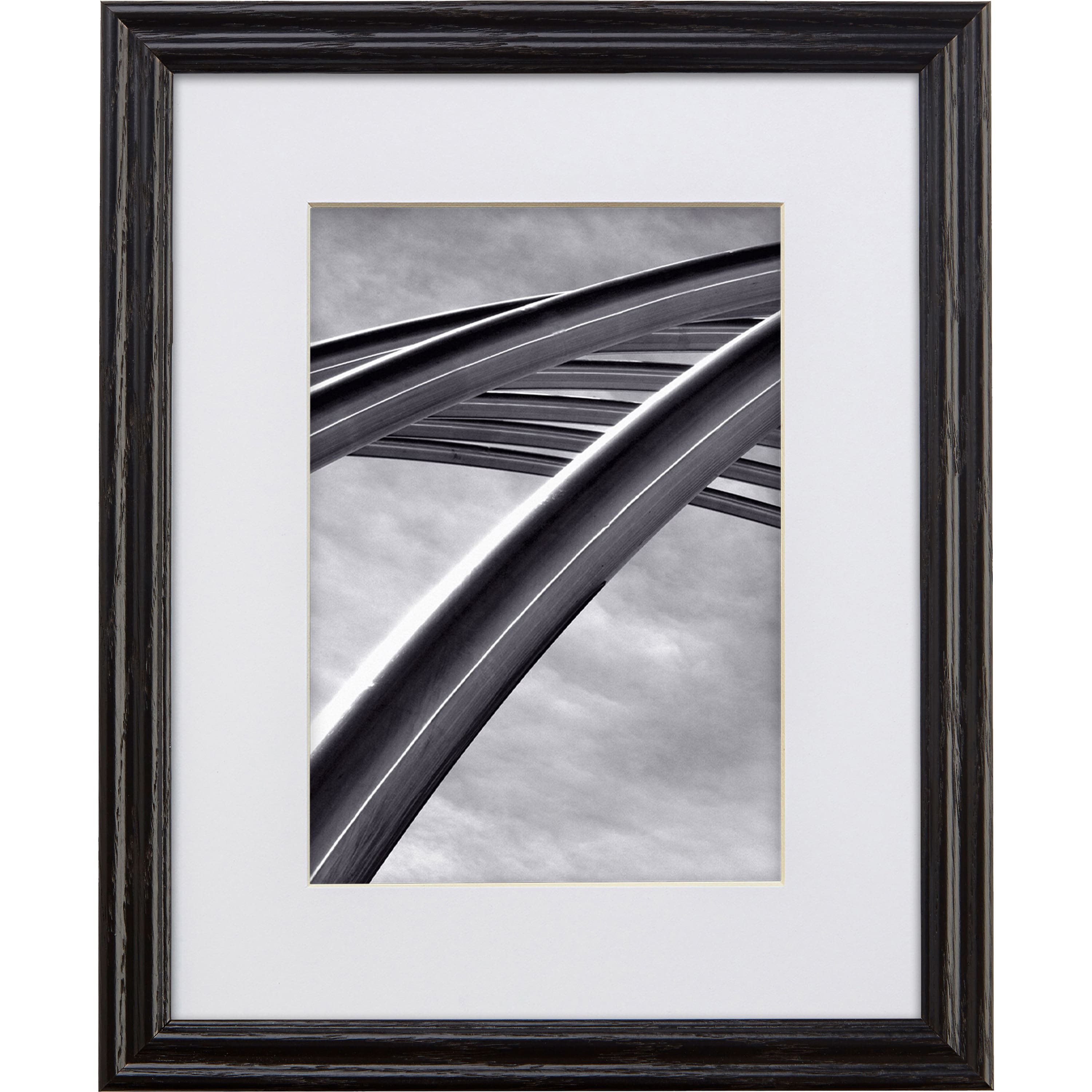 Craig Frames Wiltshire 200 Ebony Picture Frame with Mat