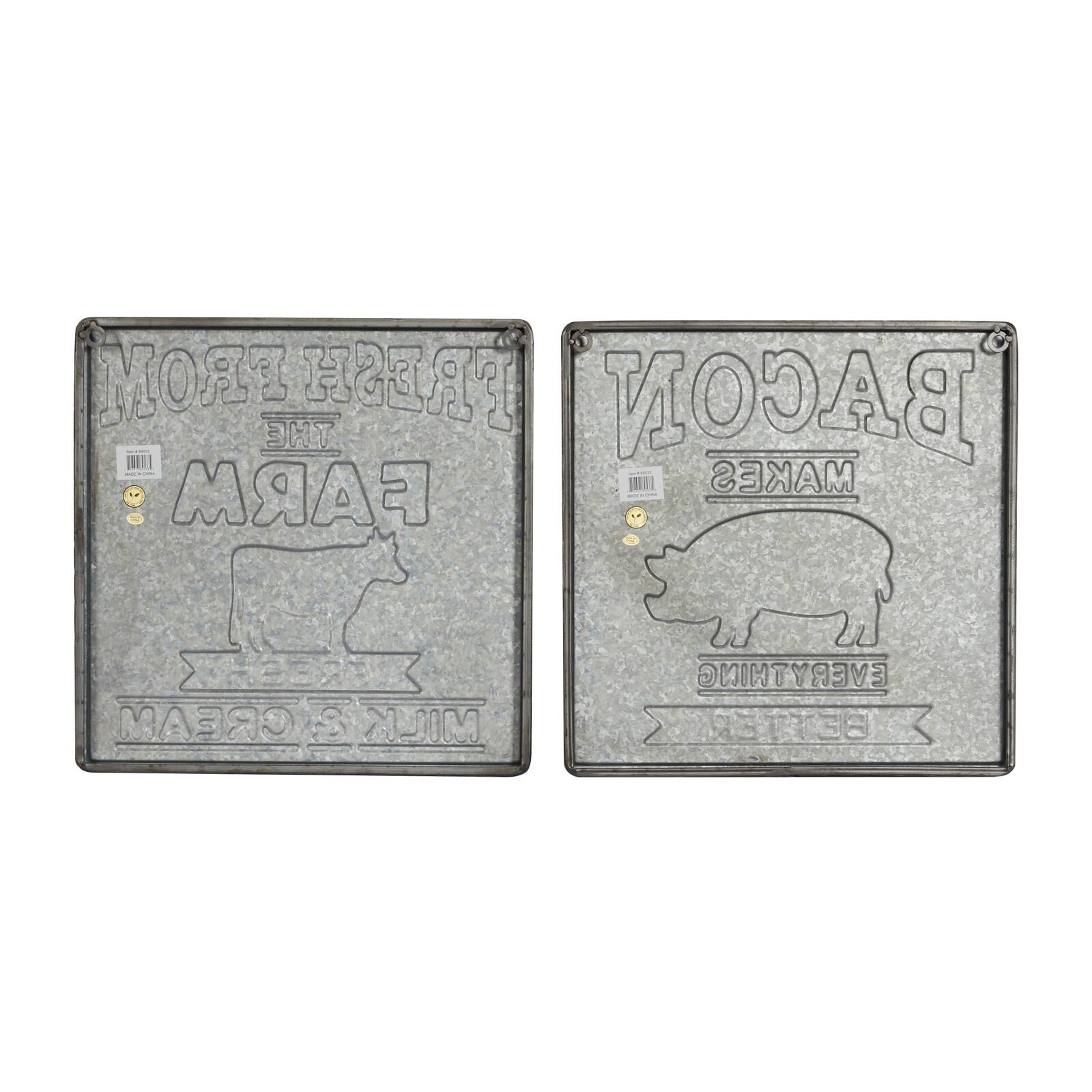 16" Farmhouse Wall Sign Set