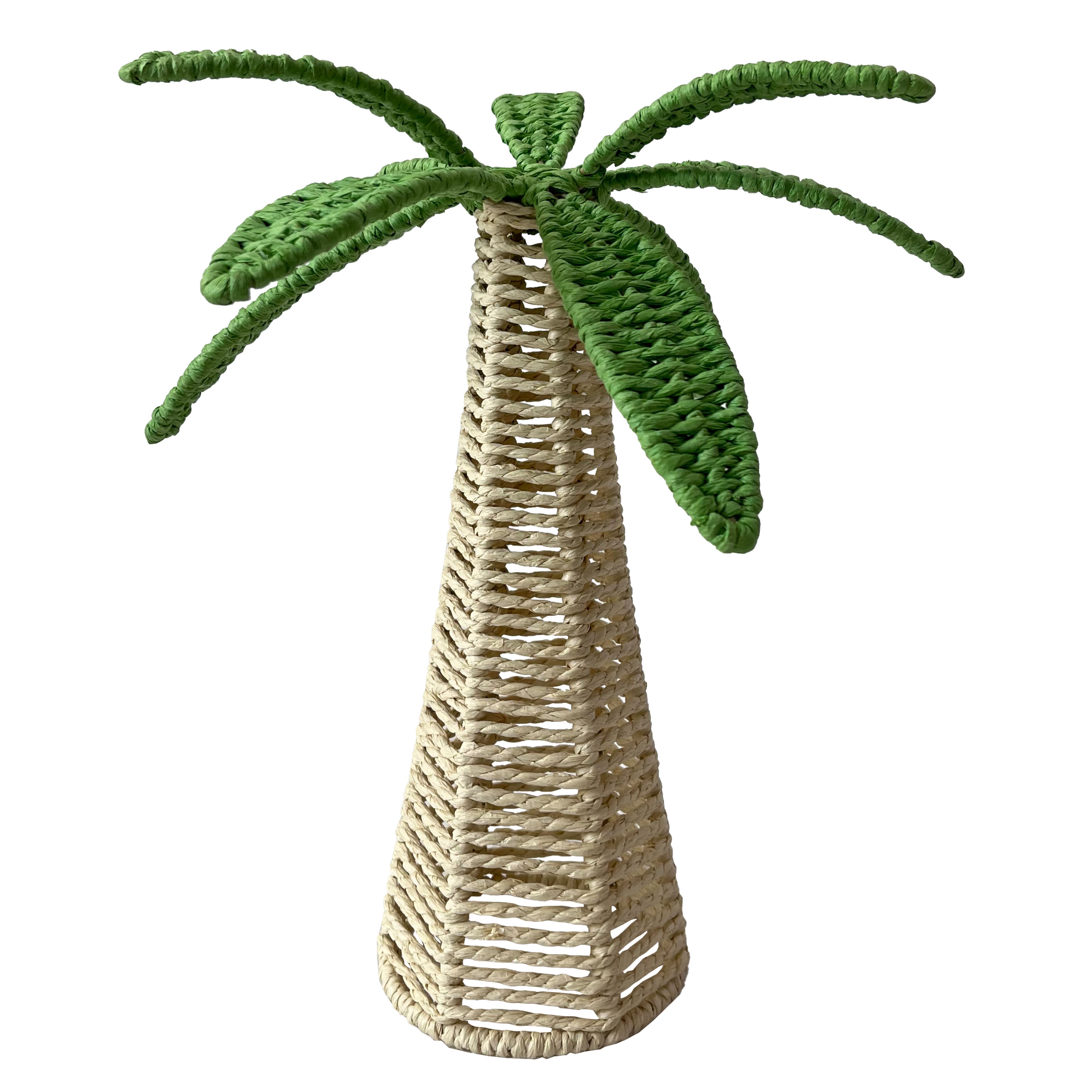 11.5" Green Paper Palm Tree Tabletop Décor by Ashland®