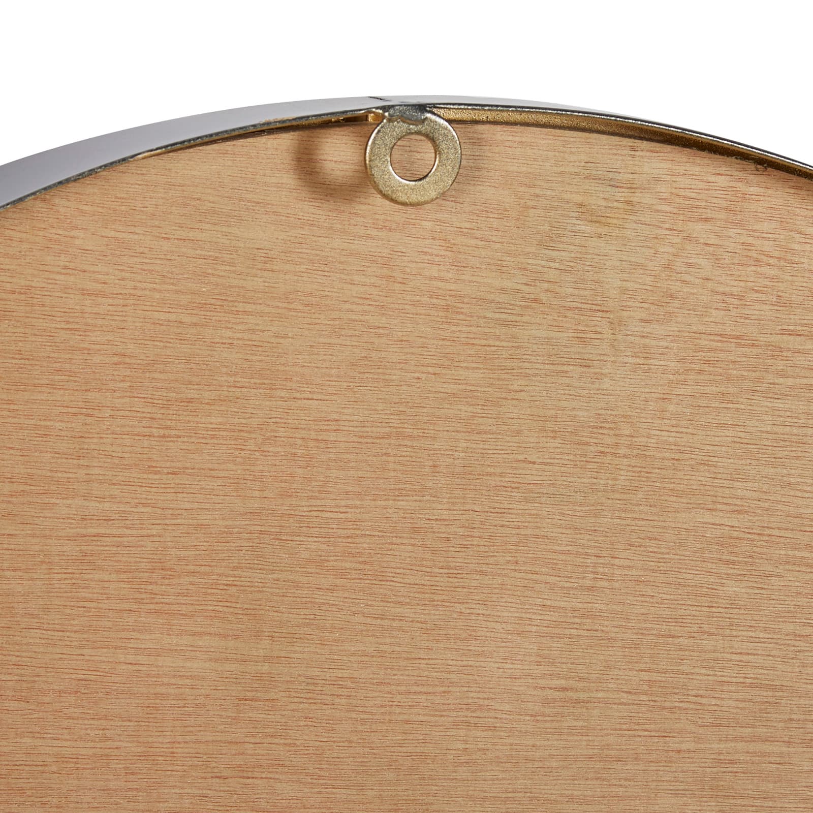 Brown Rustic Wood Wall Clock, 24" x 24"