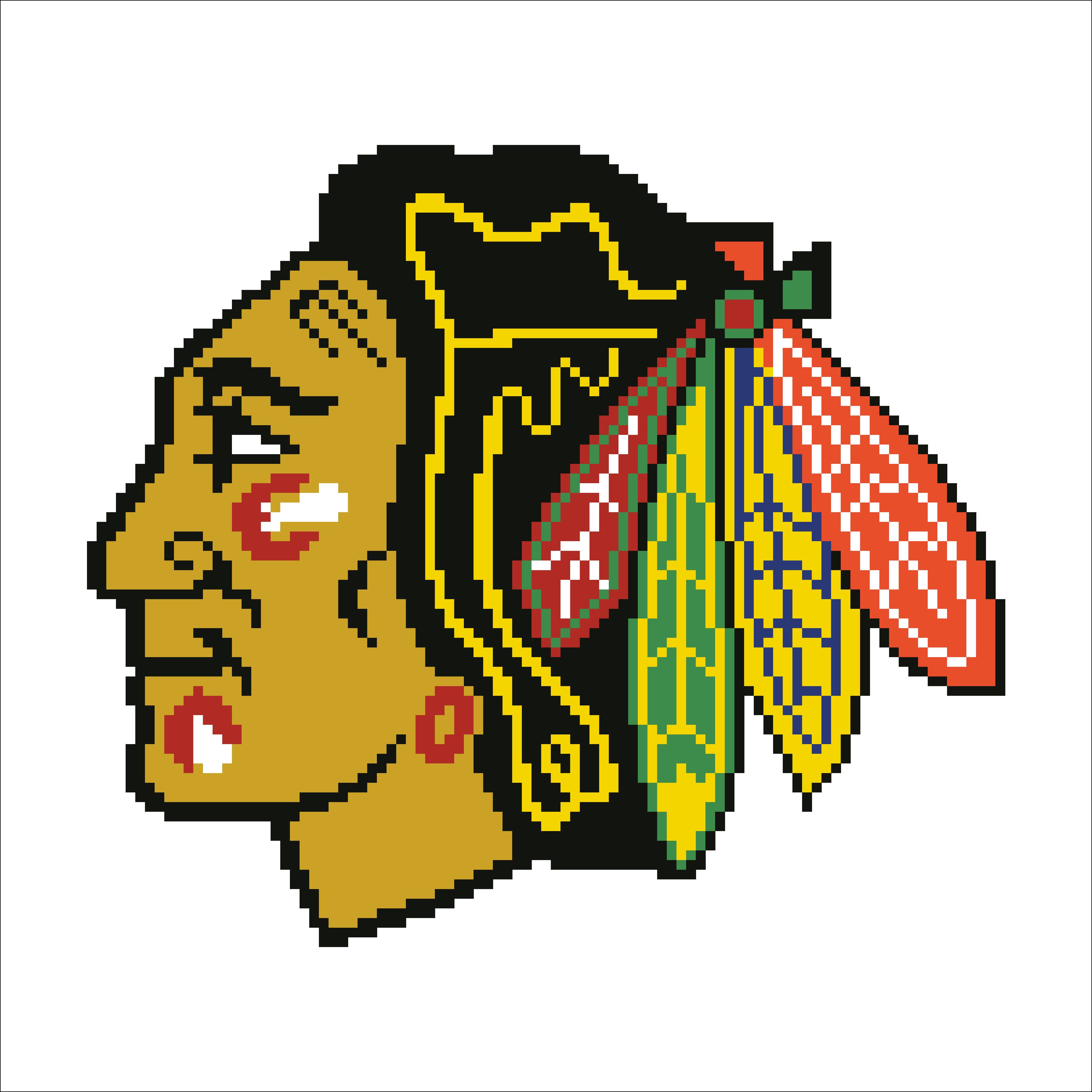 Camelot® Dots NHL Chicago Blackhawks Diamond Painting Kit