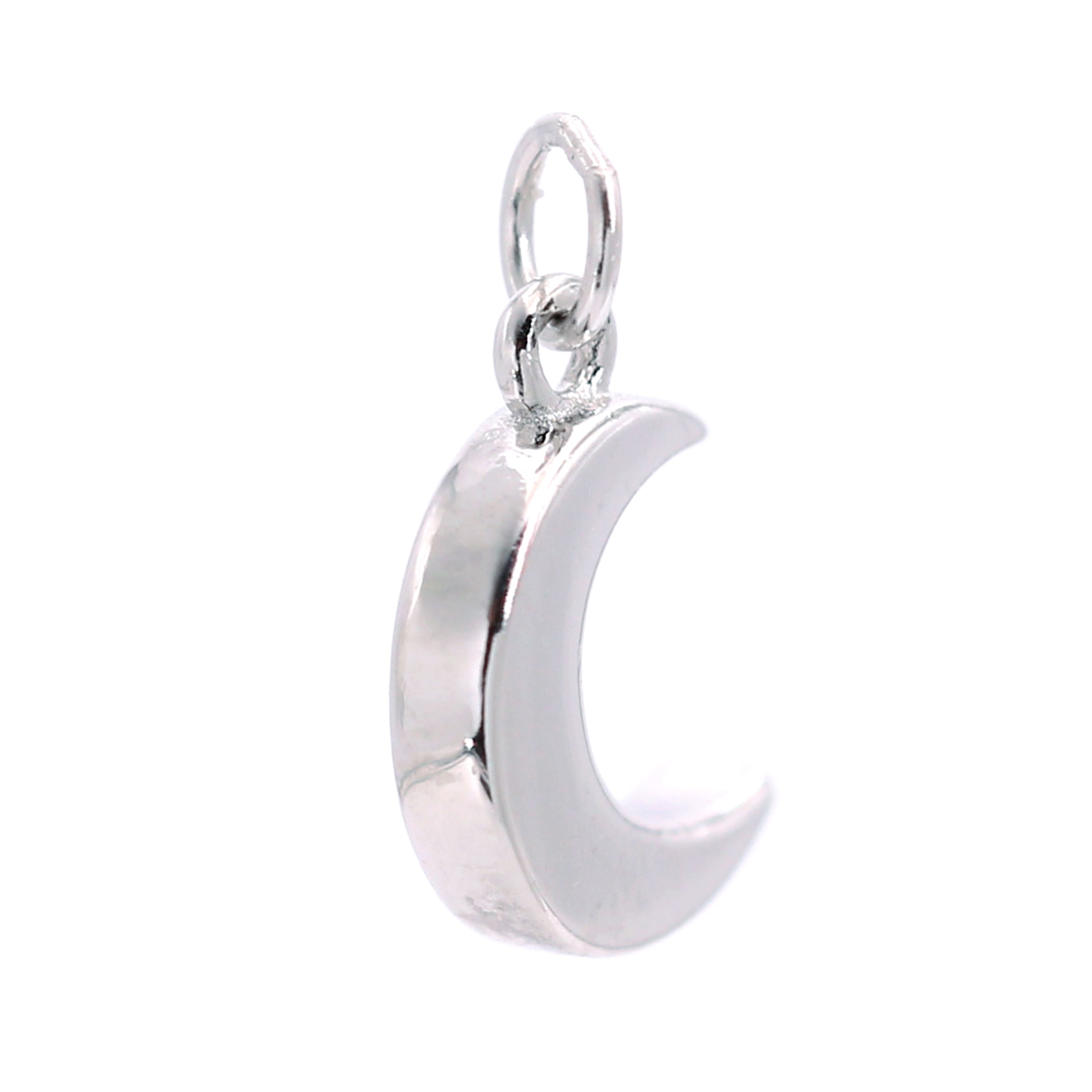 Sterling Silver Moon Icon Charm by Bead Landing™