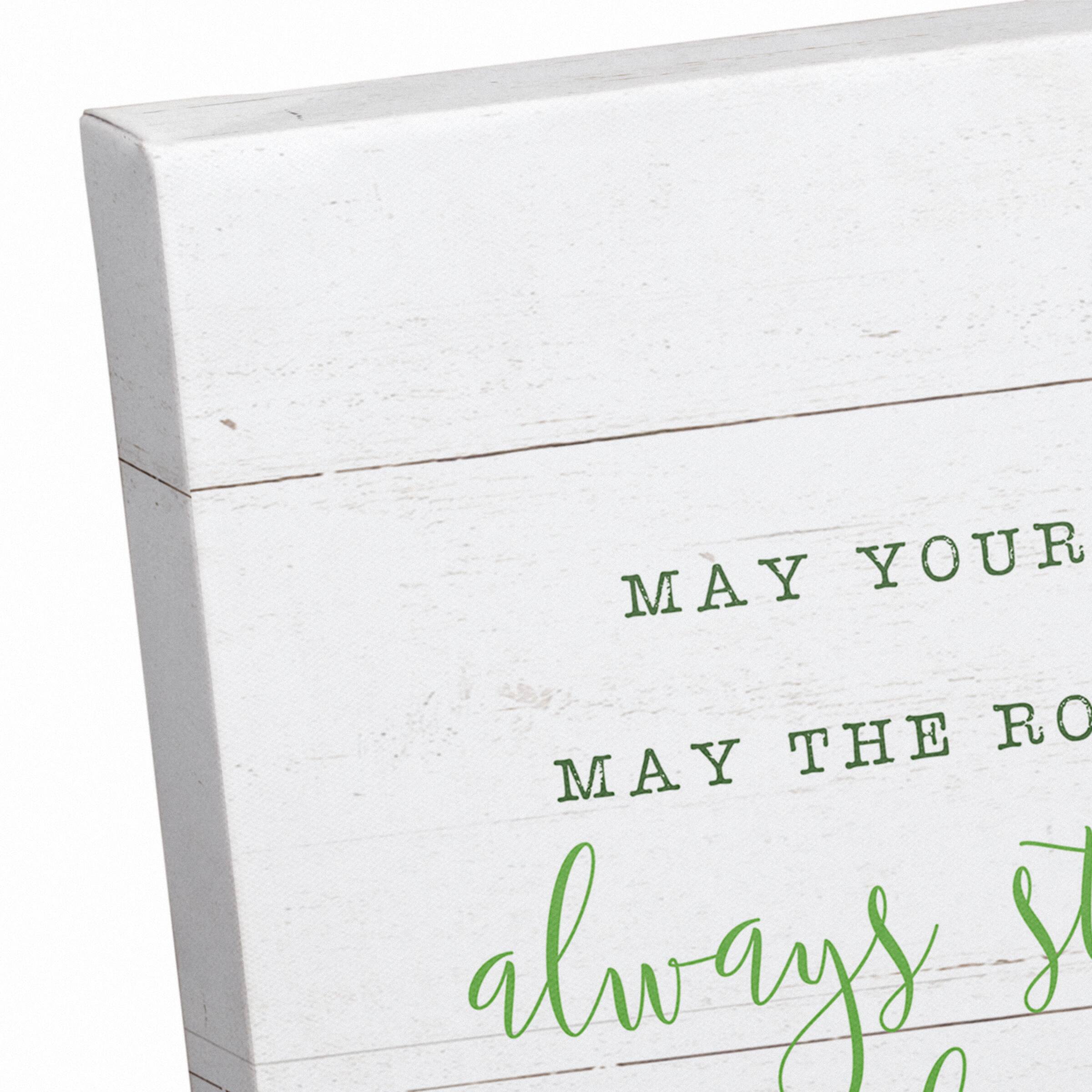 Irish Blessings Quote Canvas 11" x 14" Canvas Wall Art