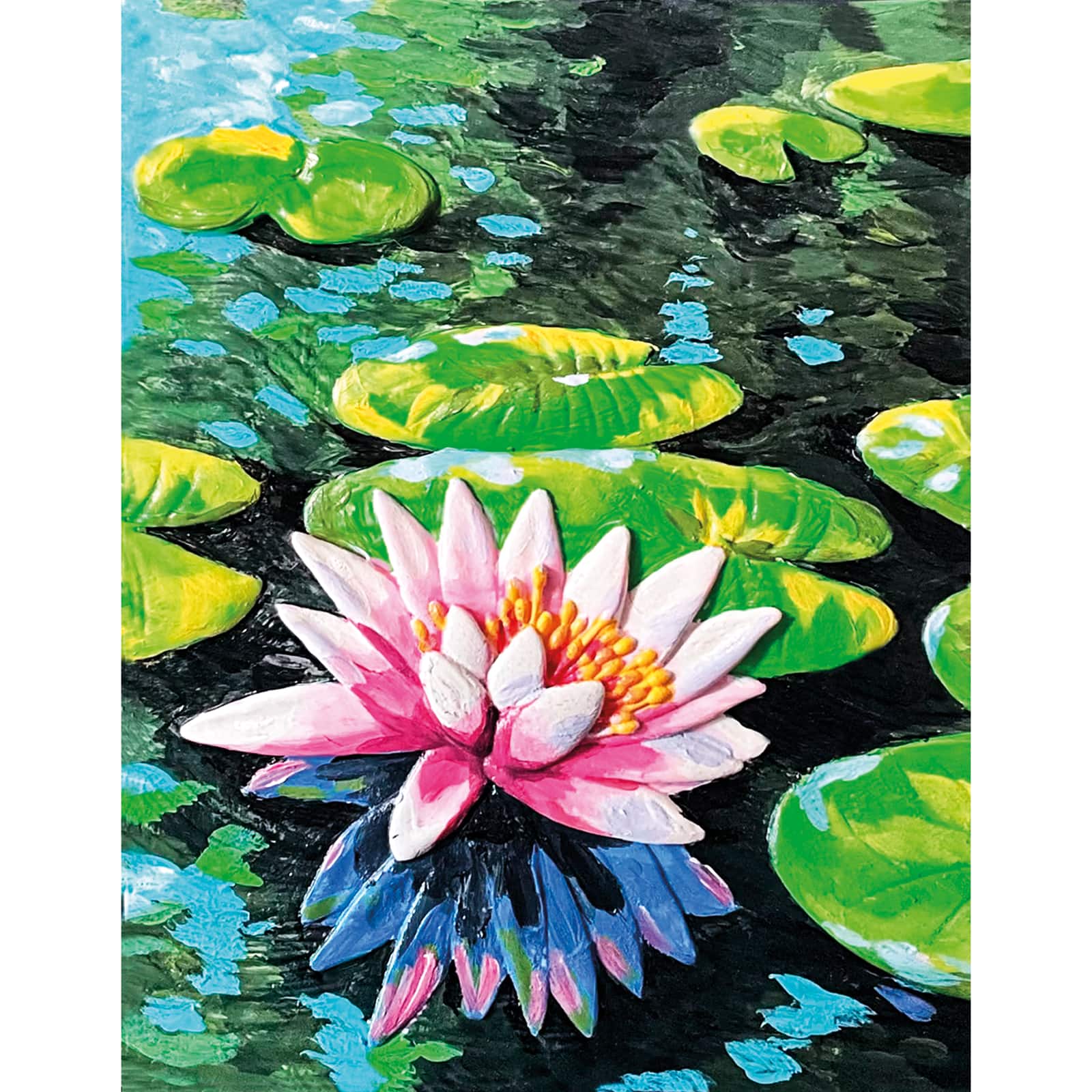 Waterlillies Relief Painting Kit by Artist&#x27;s Loft&#xAE;