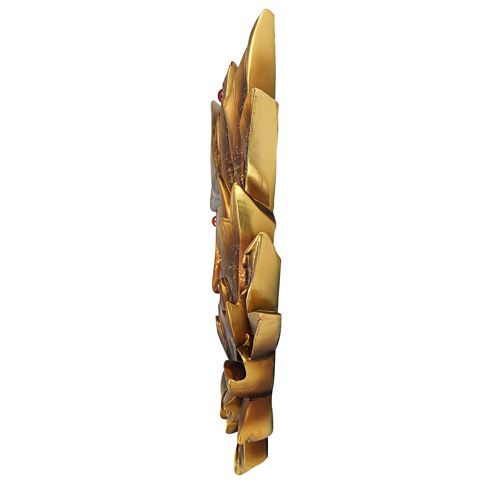 Design Toscano Enlightened Deities Guan Yin Wall Sculpture