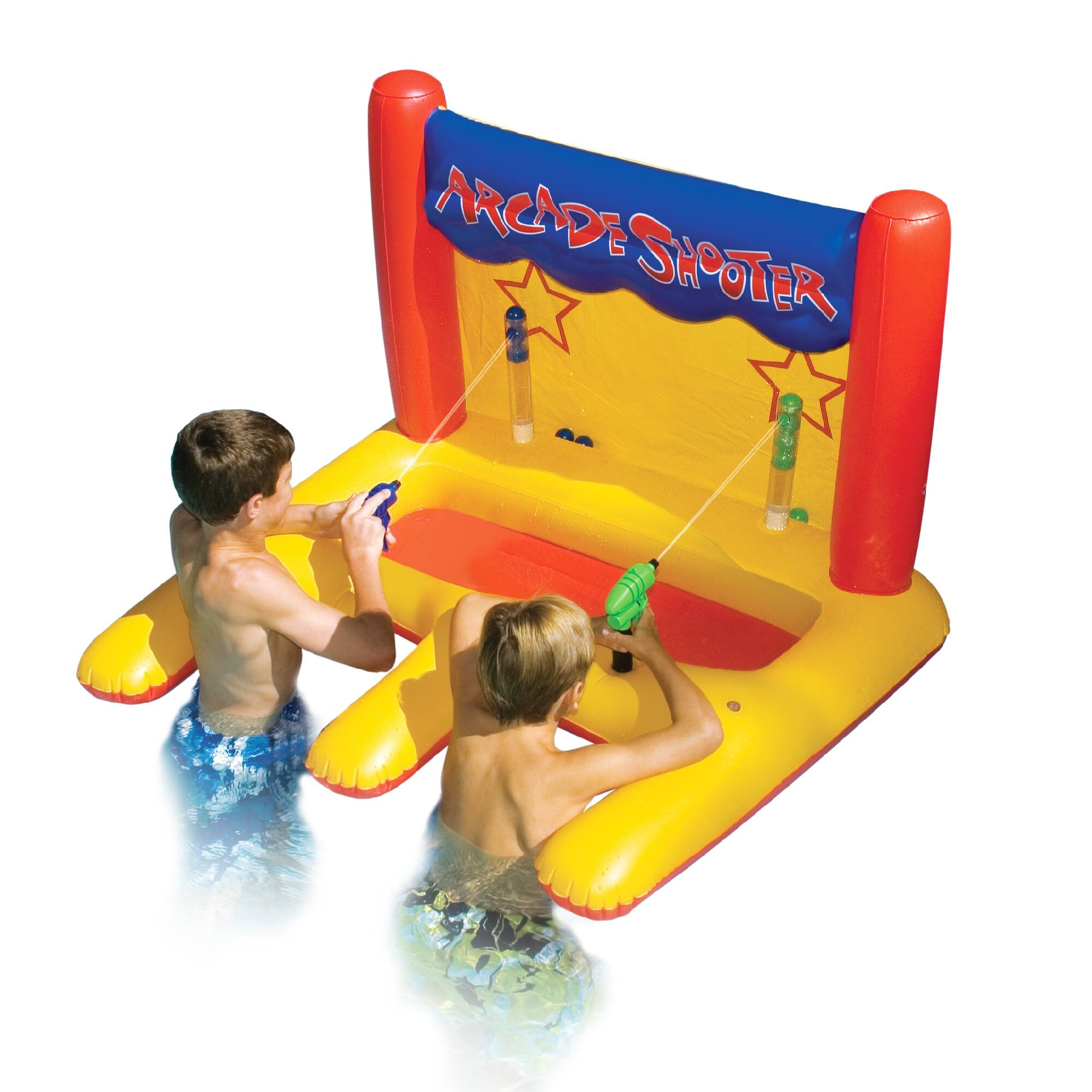 Swimline 45&#x22; Inflatable Arcade Shooter Target Swimming Pool Game