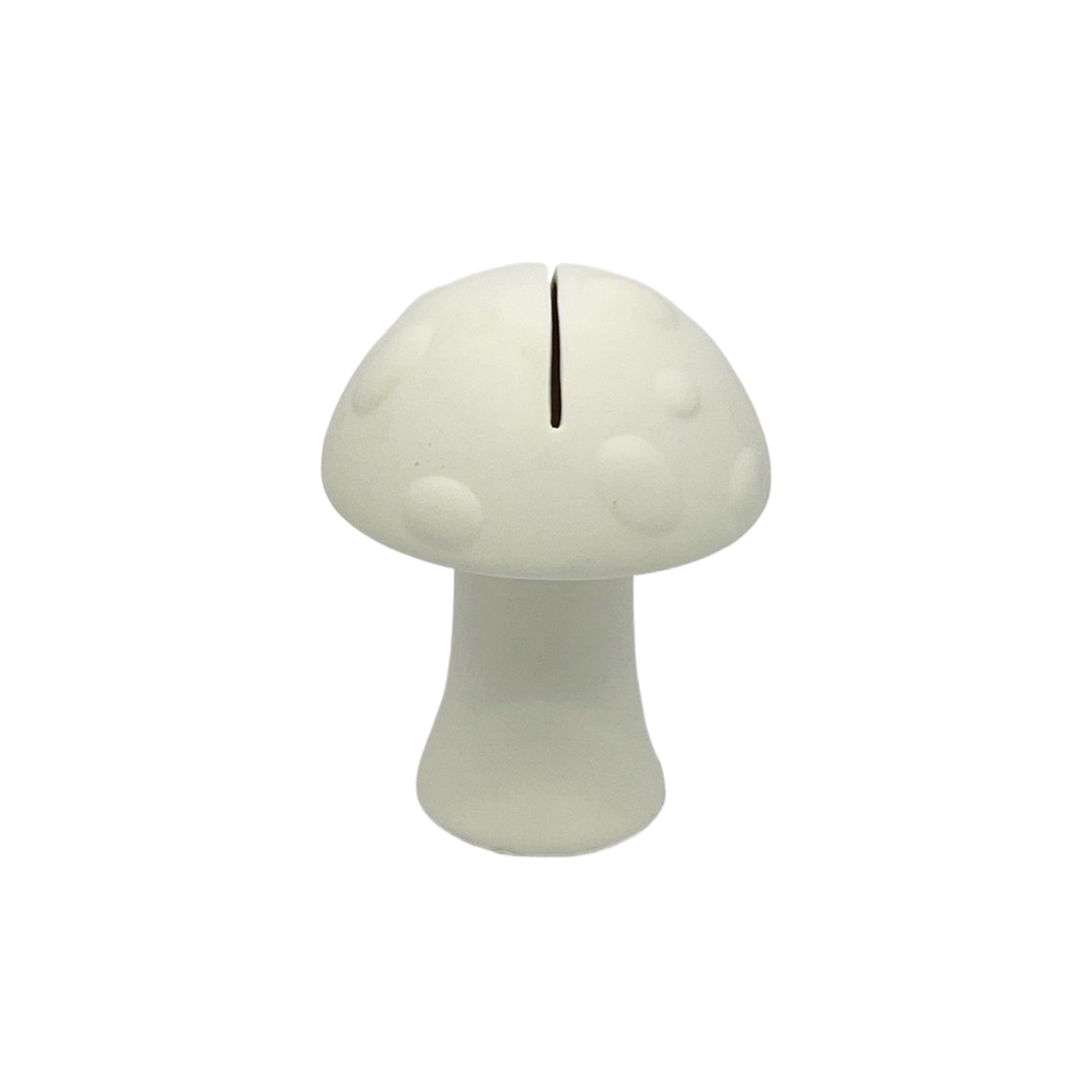 3.5&#x22; Mushroom Photo Holder DIY Ceramic D&#xE9;cor by Make Market&#xAE;