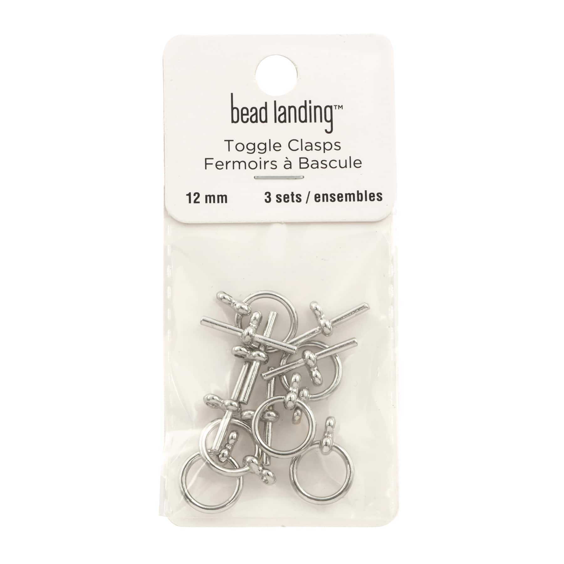 12 Packs: 3 ct. (36 total) 12mm Toggle Clasp Sets by Bead Landing&#x2122;