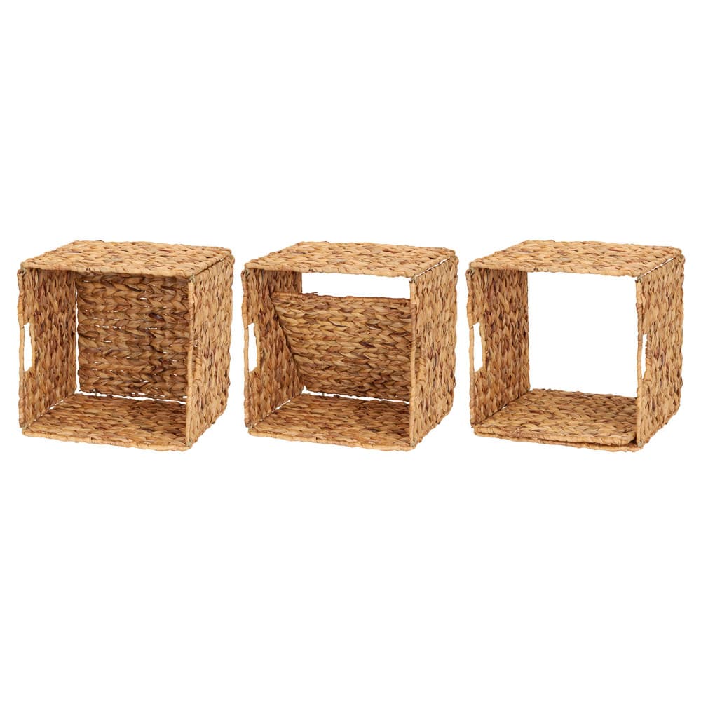 Household Essentials 13" Household Essentials Foldable Wicker Storage Bin