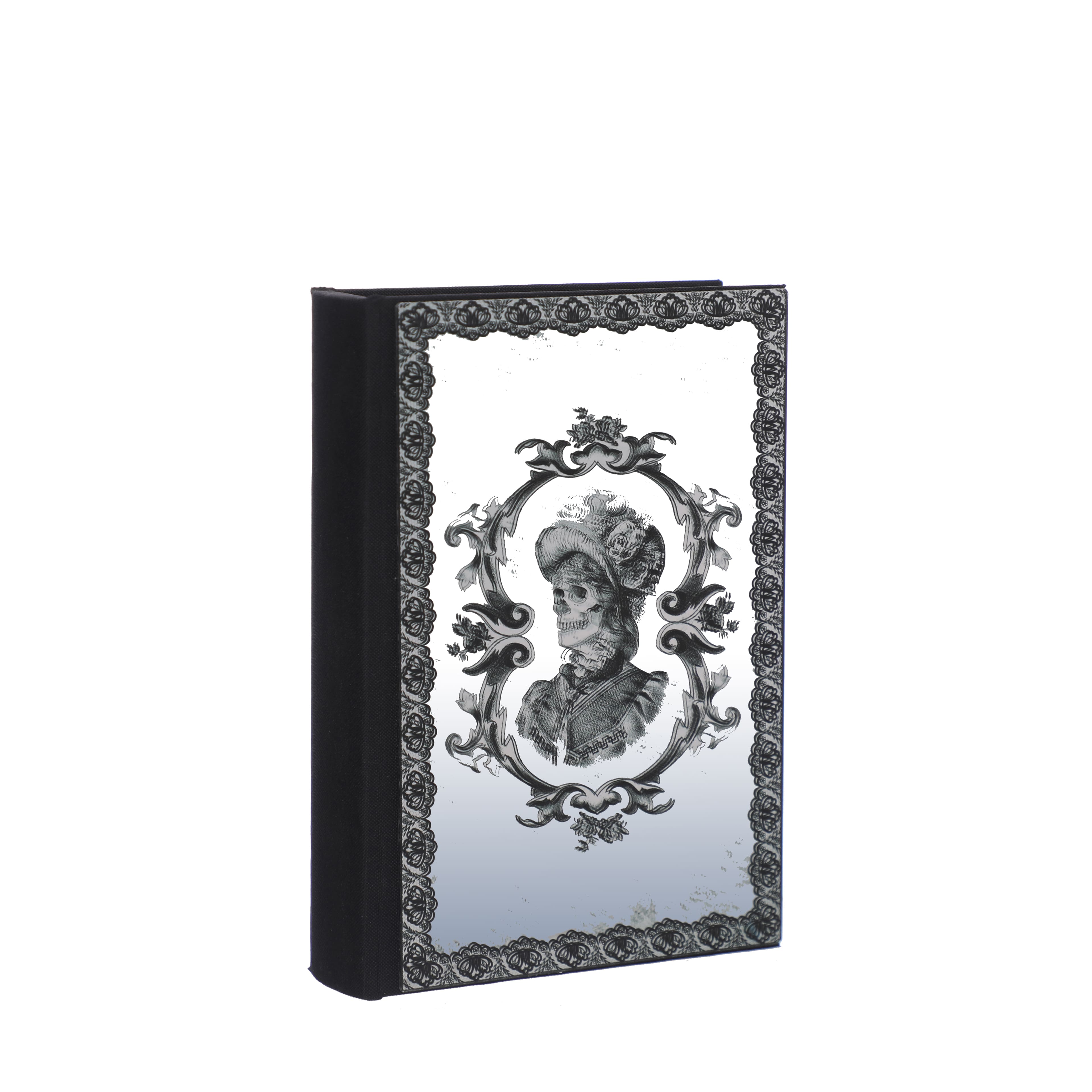 Assorted 8&#x22; Mirror Skeleton Tabletop Faux Glass Book, 1pc. by Ashland&#xAE;