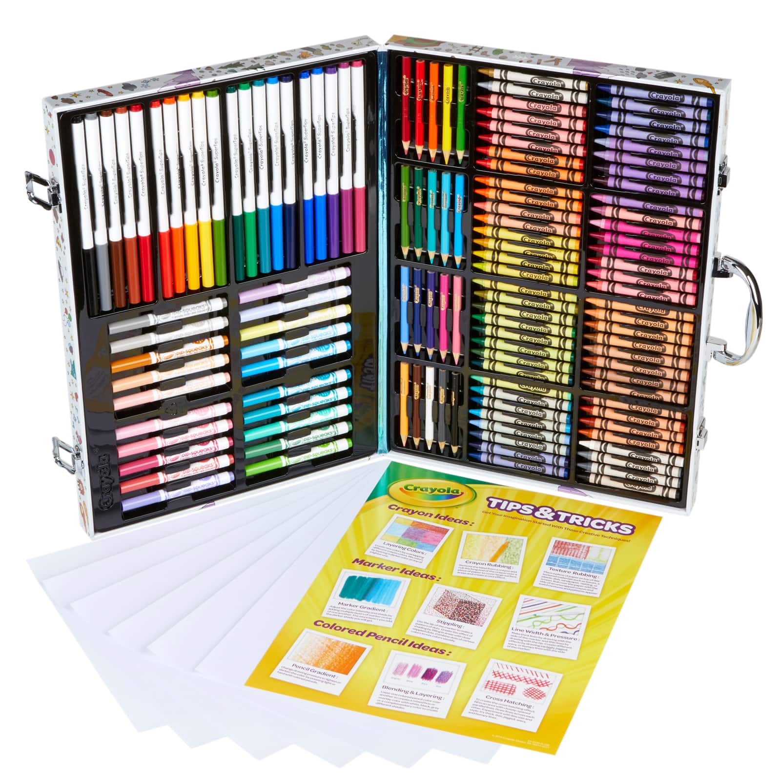 Crayola Inspiration Washable Art Supplies For Kids, 140-Piece