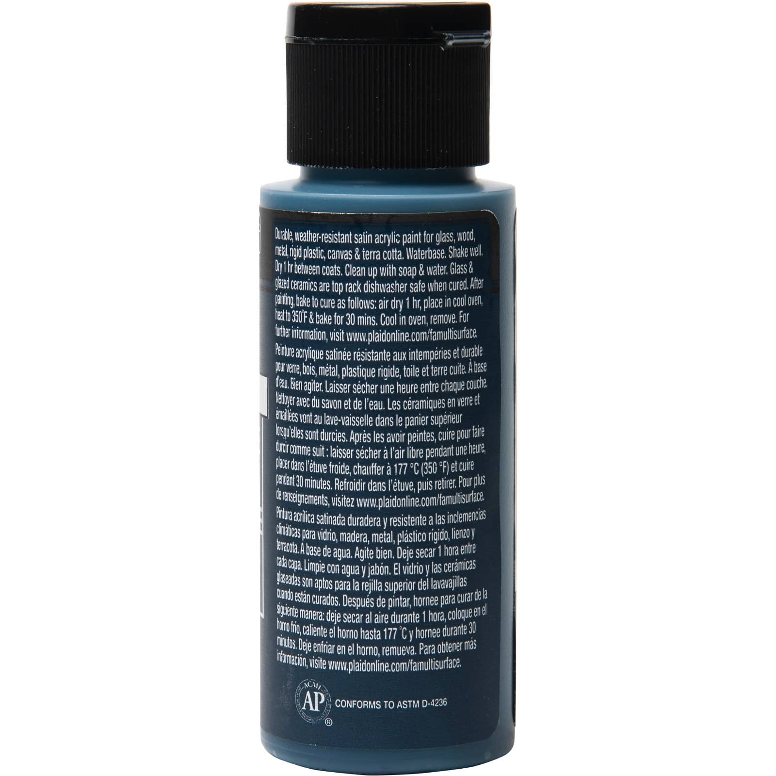 12 Pack: FolkArt® Multi-Surface Satin Acrylic Paint, 2oz.