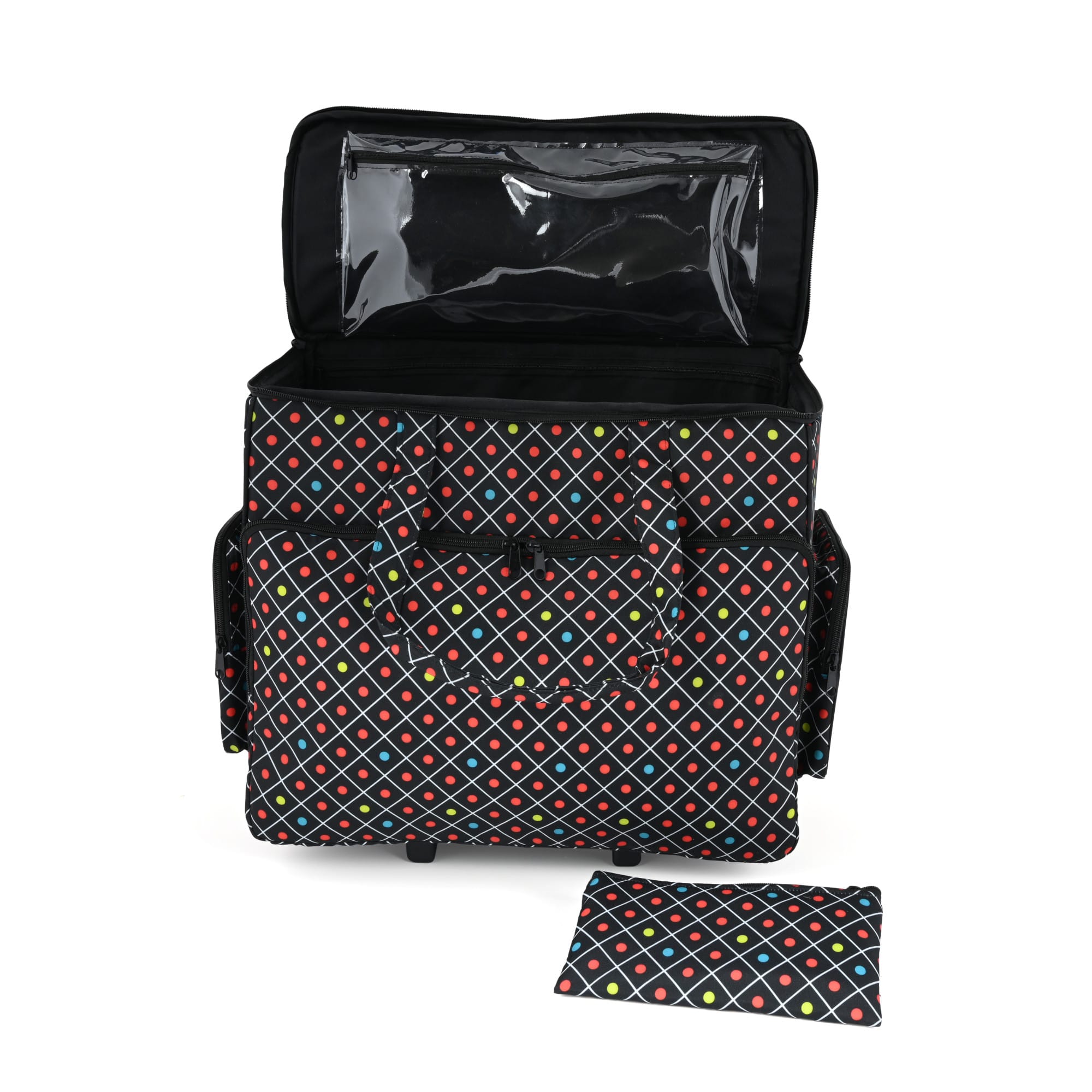 Dritz&#xAE; 2-Wheel Rolling Sewing Machine Tote