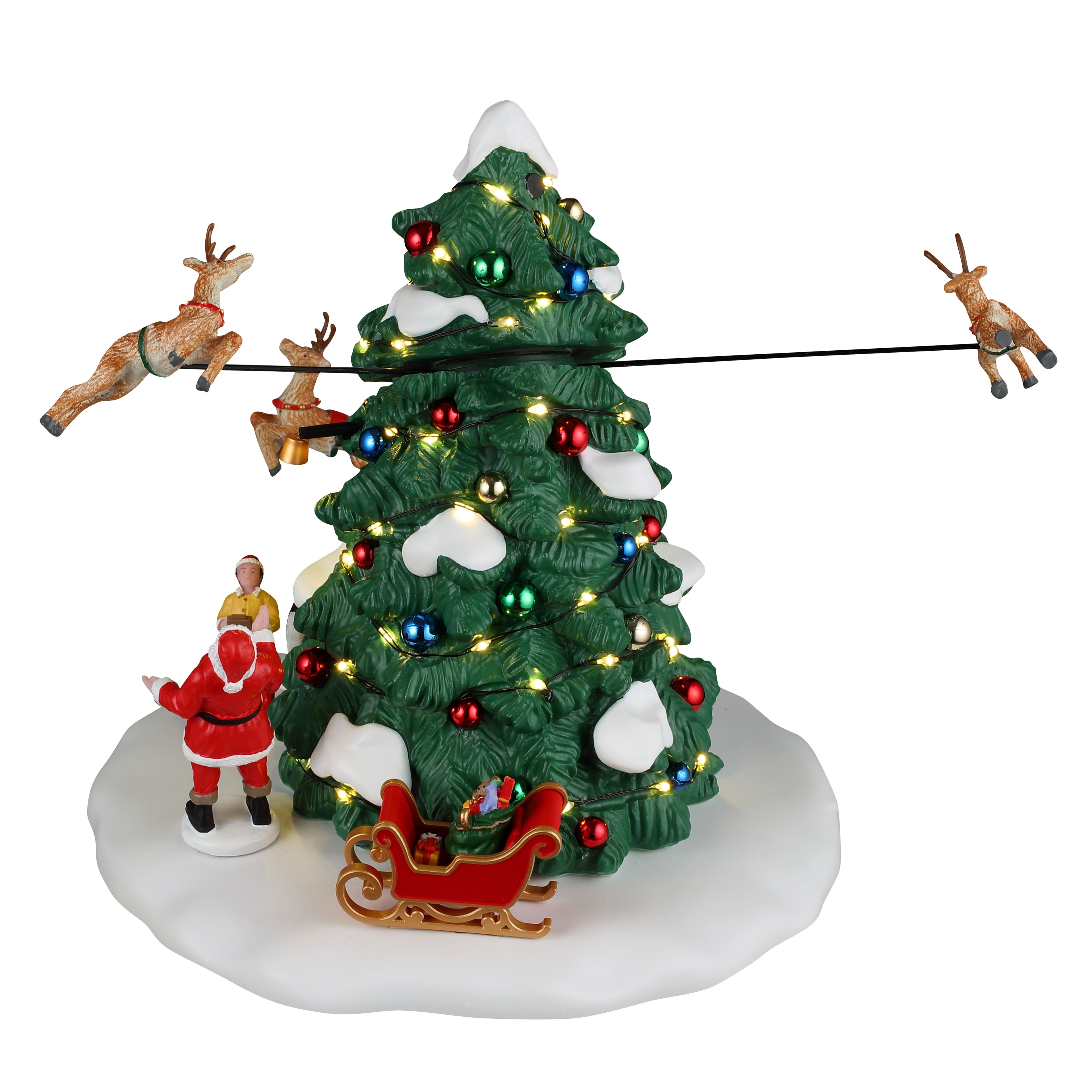 Lemax&#xAE; Santa&#x27;s Wonderland Reindeer Races