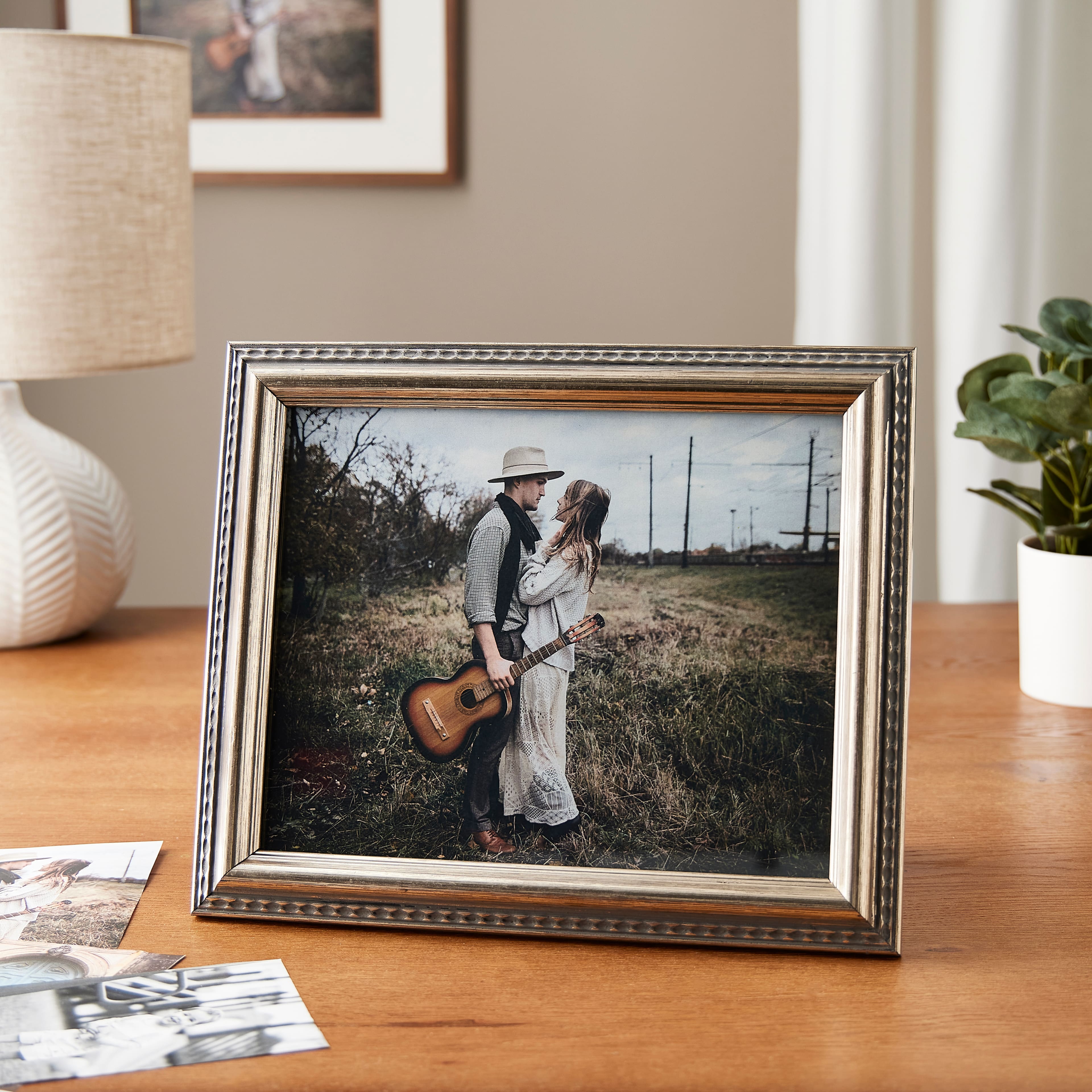 Simply Essentials&#x2122; Silver Scallop Edge Frame by Studio D&#xE9;cor&#xAE;