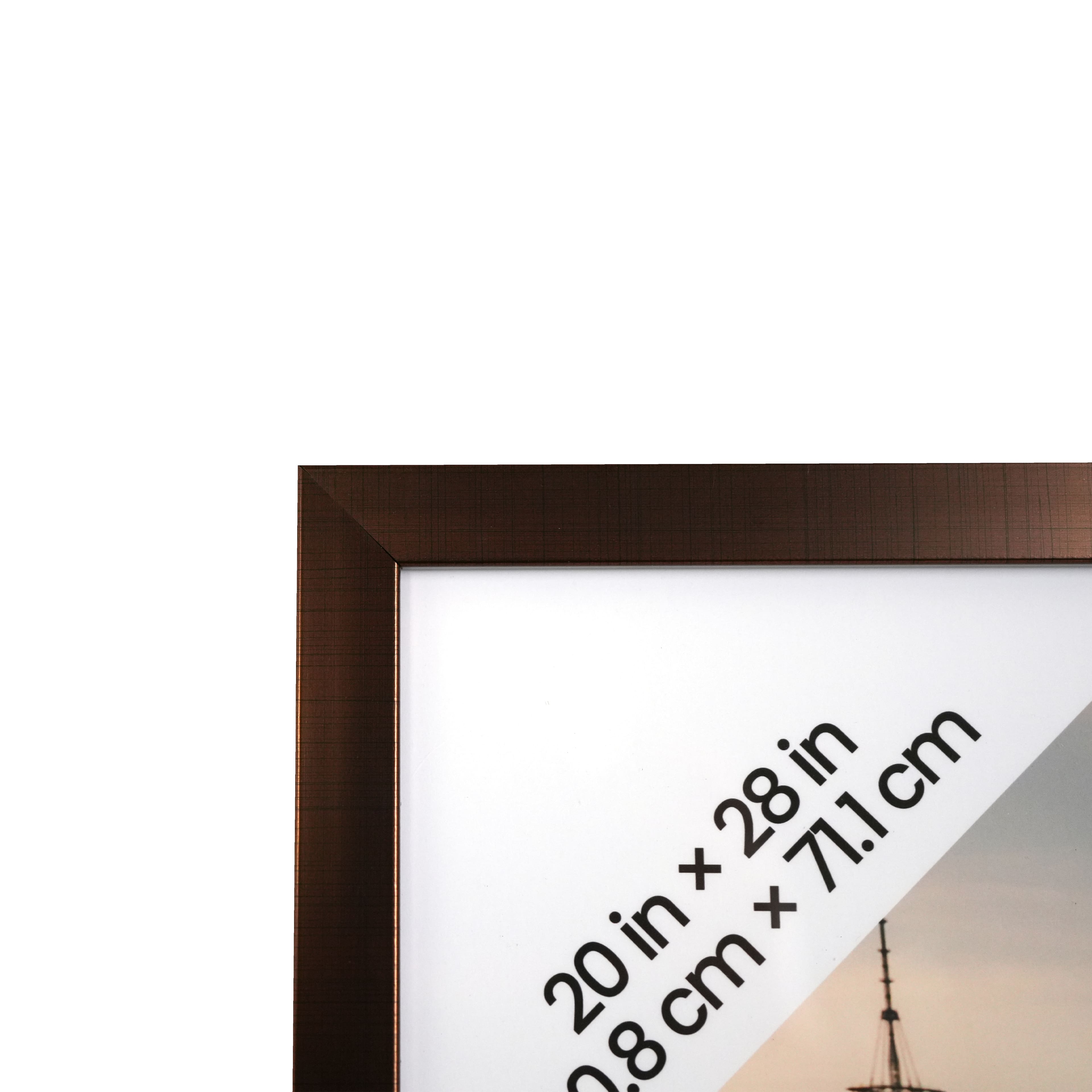 6 Pack: Downtown&#x2122; Bronze Finish Poster Frame by Studio D&#xE9;cor&#xAE;