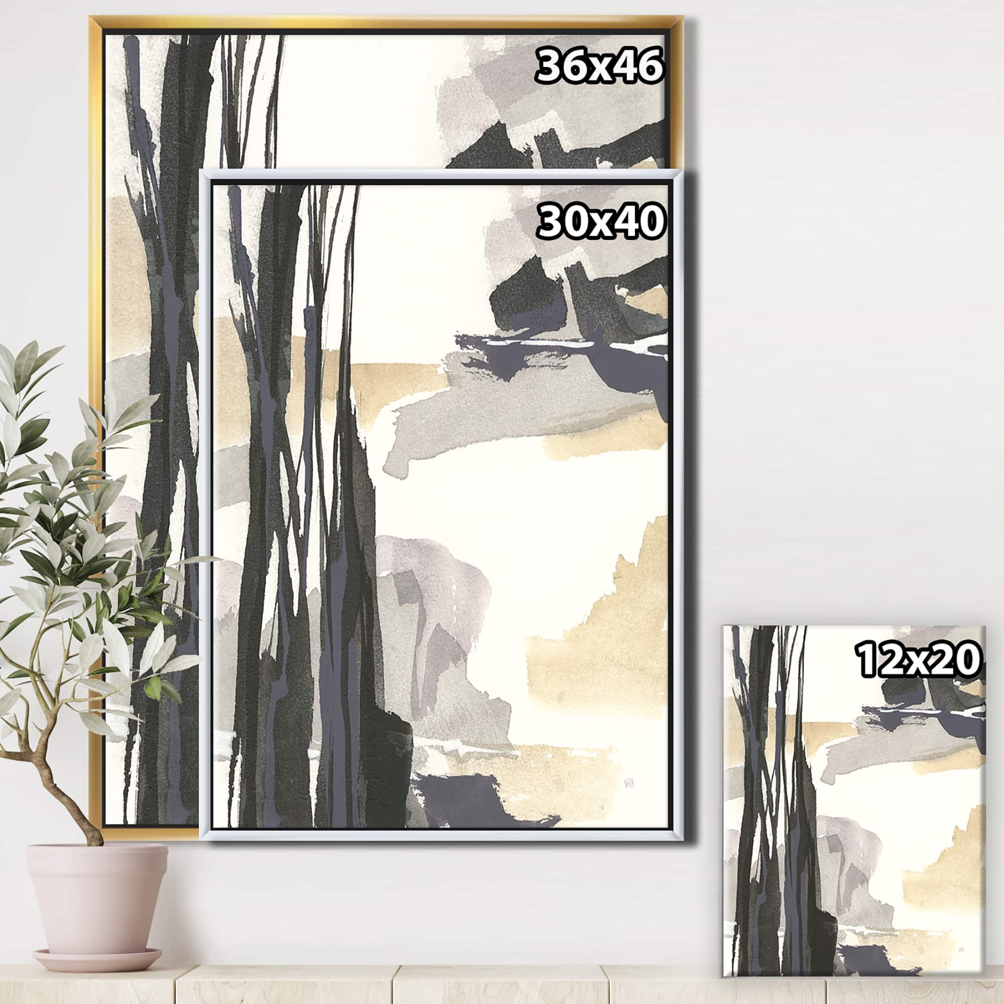 Designart - Glam Dancing shape II