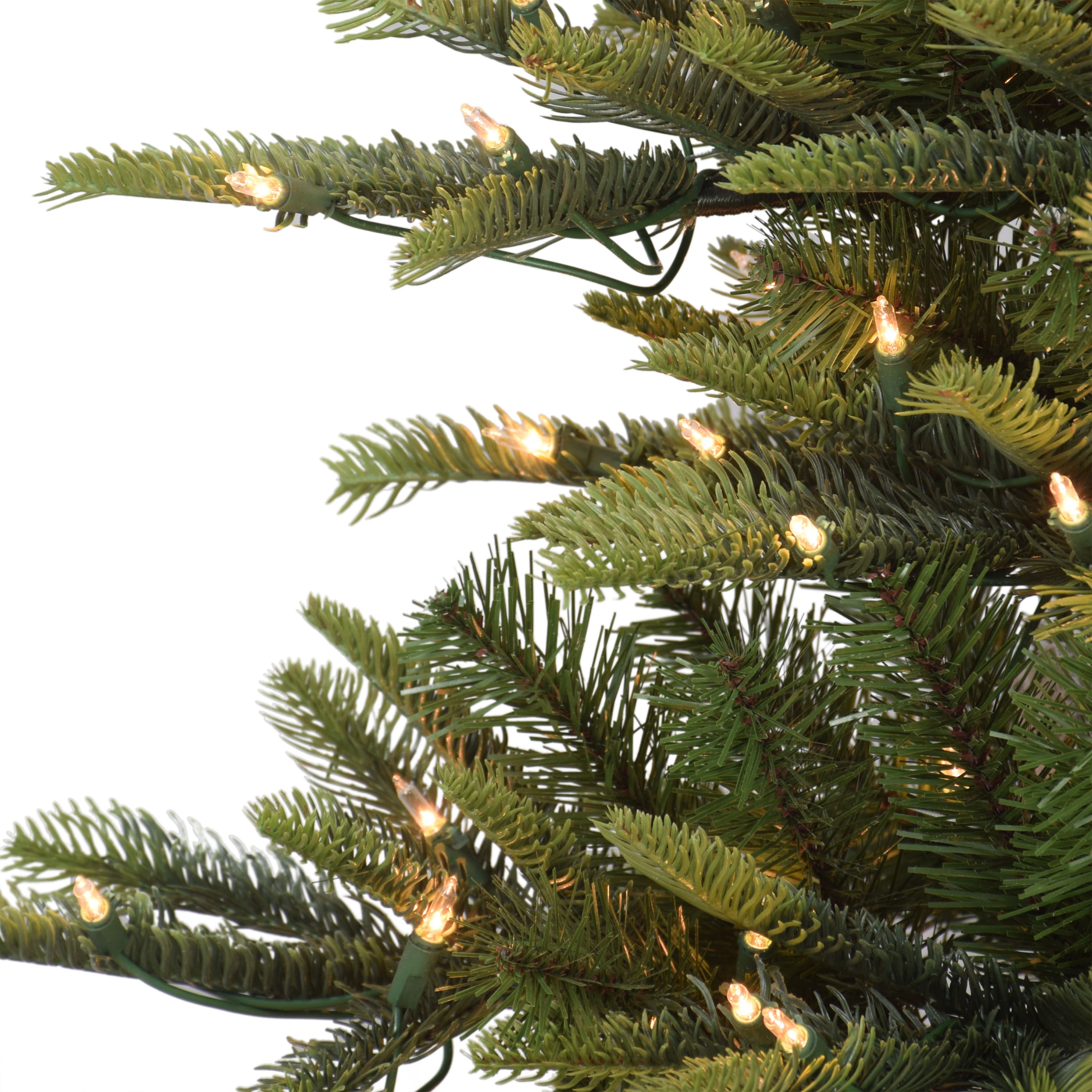 9ft. Pre-Lit Aspen Fir Artificial Christmas Tree, Clear Lights