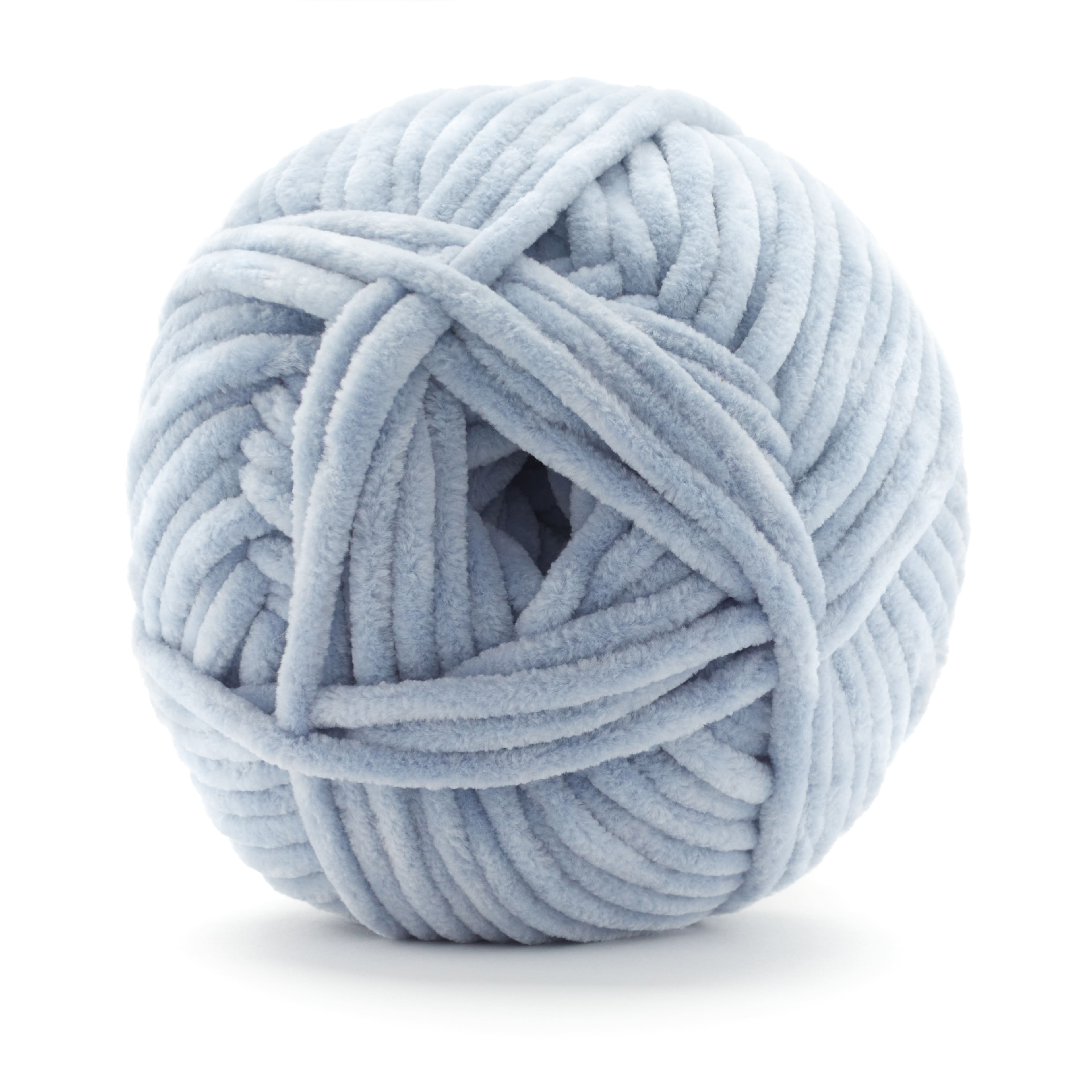 Chenille Home Slim™ Solid Yarn by Loops & Threads®, Michaels