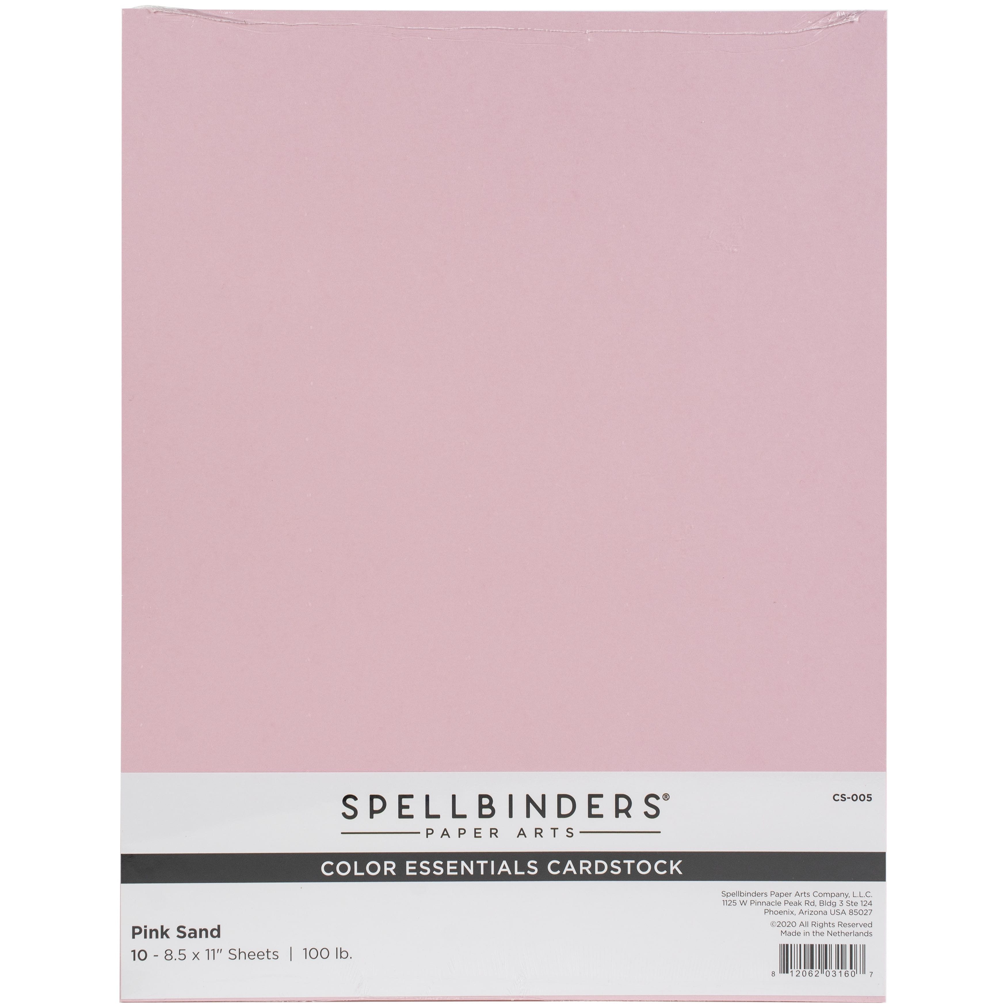 Spellbinders® Color Essentials 8.5" x 11" Cardstock, 10 Sheets