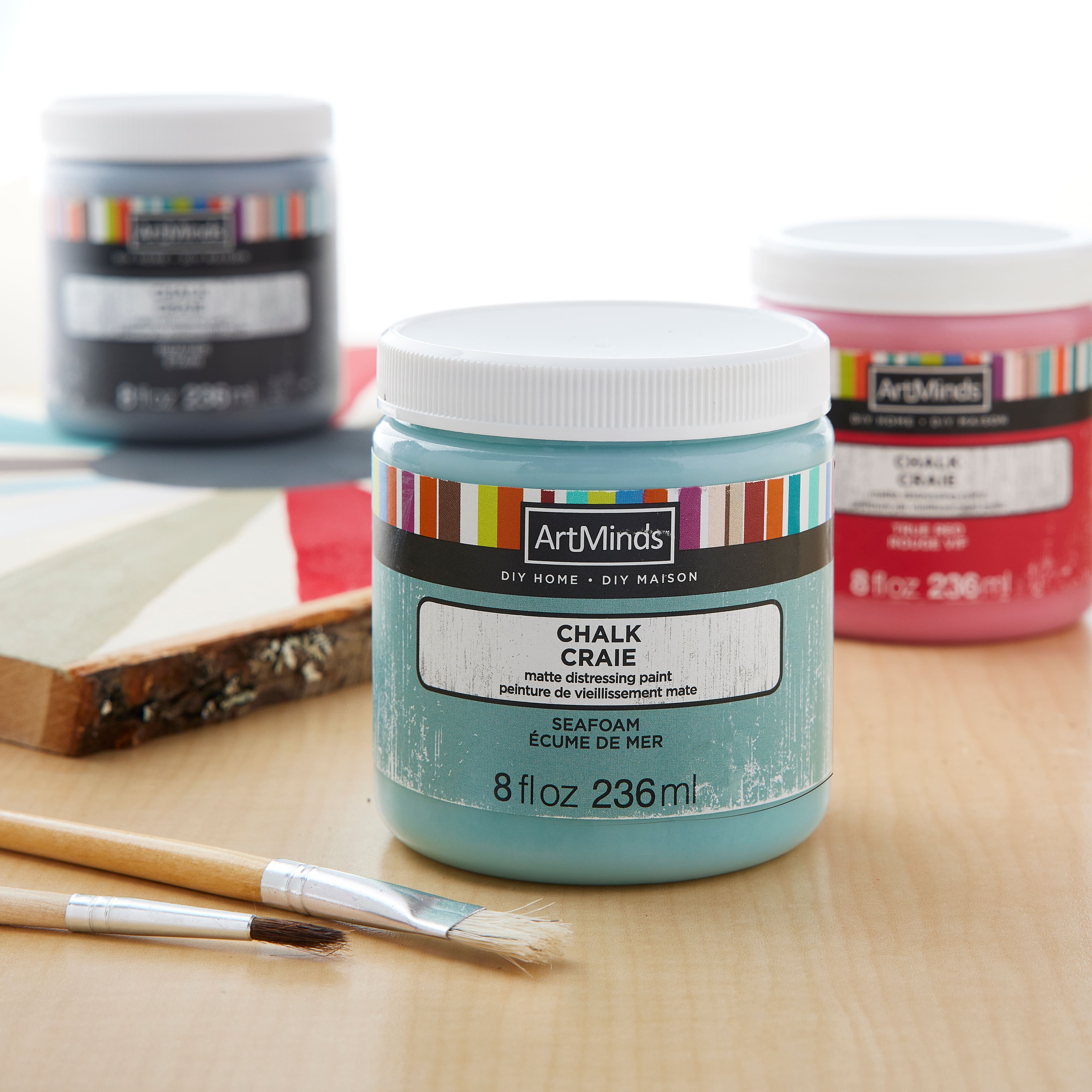 DIY Home Chalk Distressing Paint by ArtMinds®, 8oz. DIY Decor
