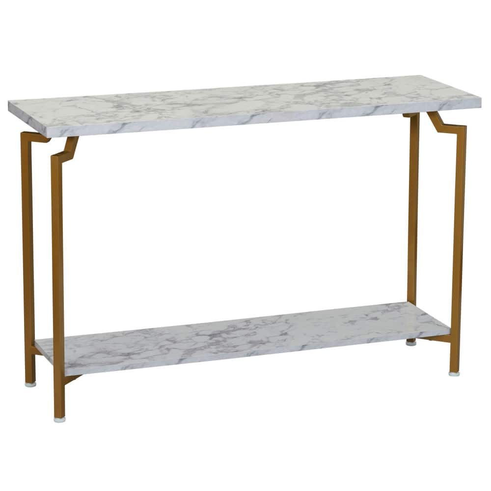 Household Essentials Crown Console 23" 2-Tier Console Table