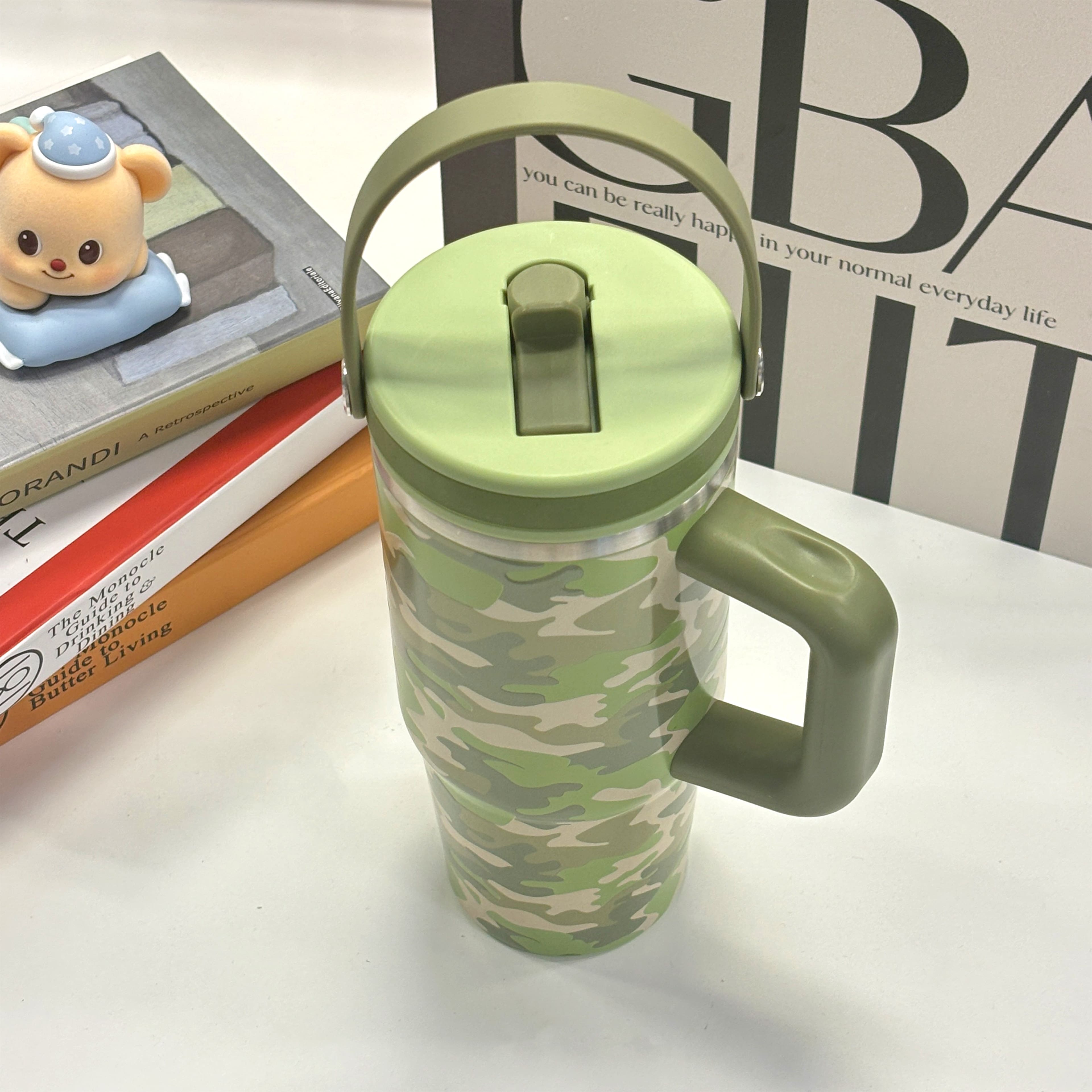 20oz. Camouflage Stainless Steel Insulated Tumbler by Ashland®