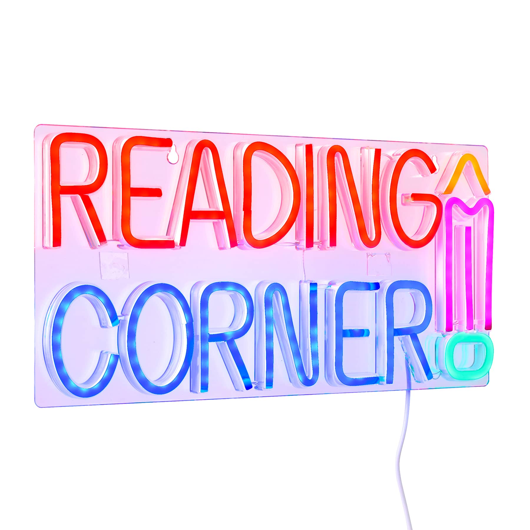 14.25" LED Reading Corner Neon Sign by B2C™