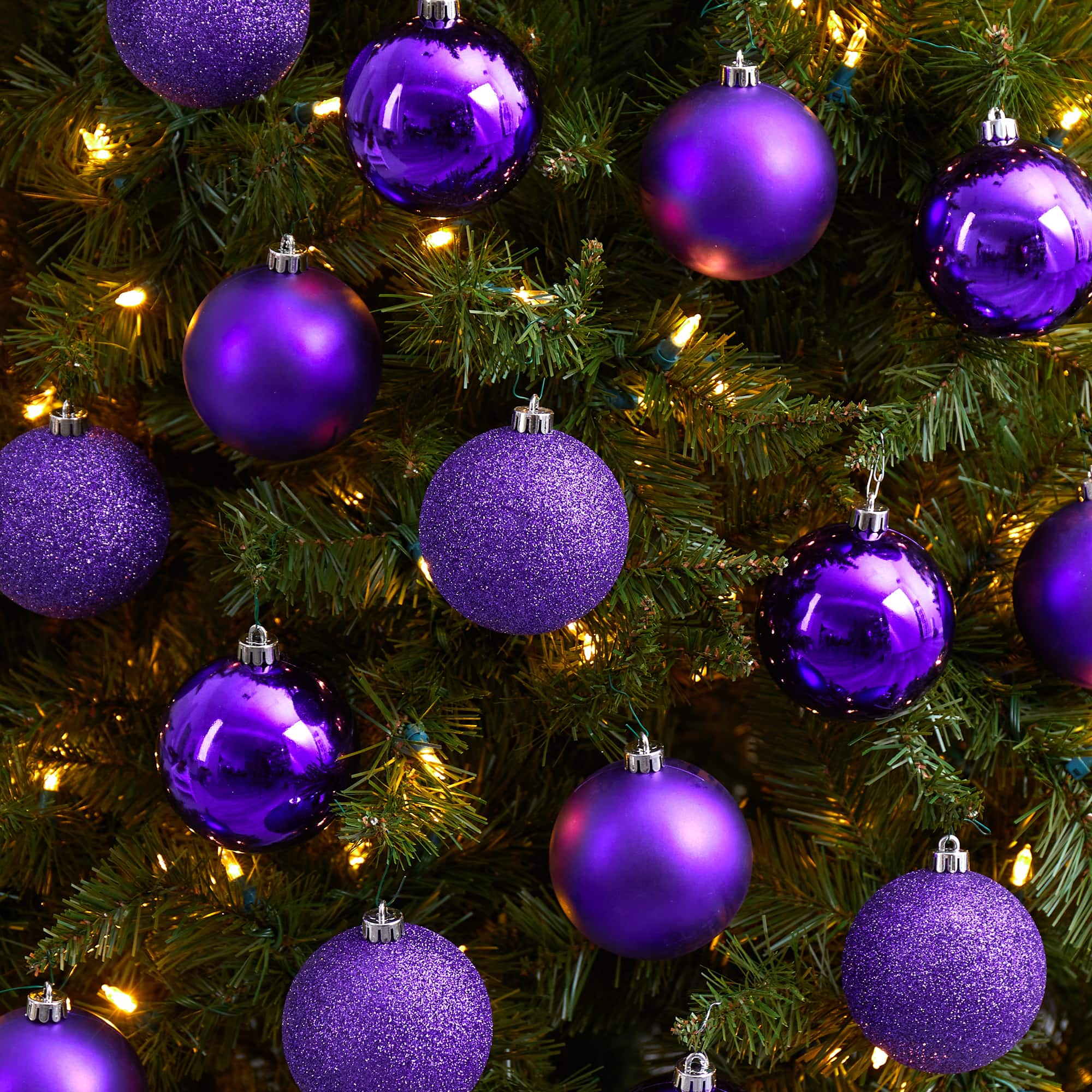 Purple Christmas Trees  Purple christmas tree, Mardi gras decorations,  Purple christmas tree decorations