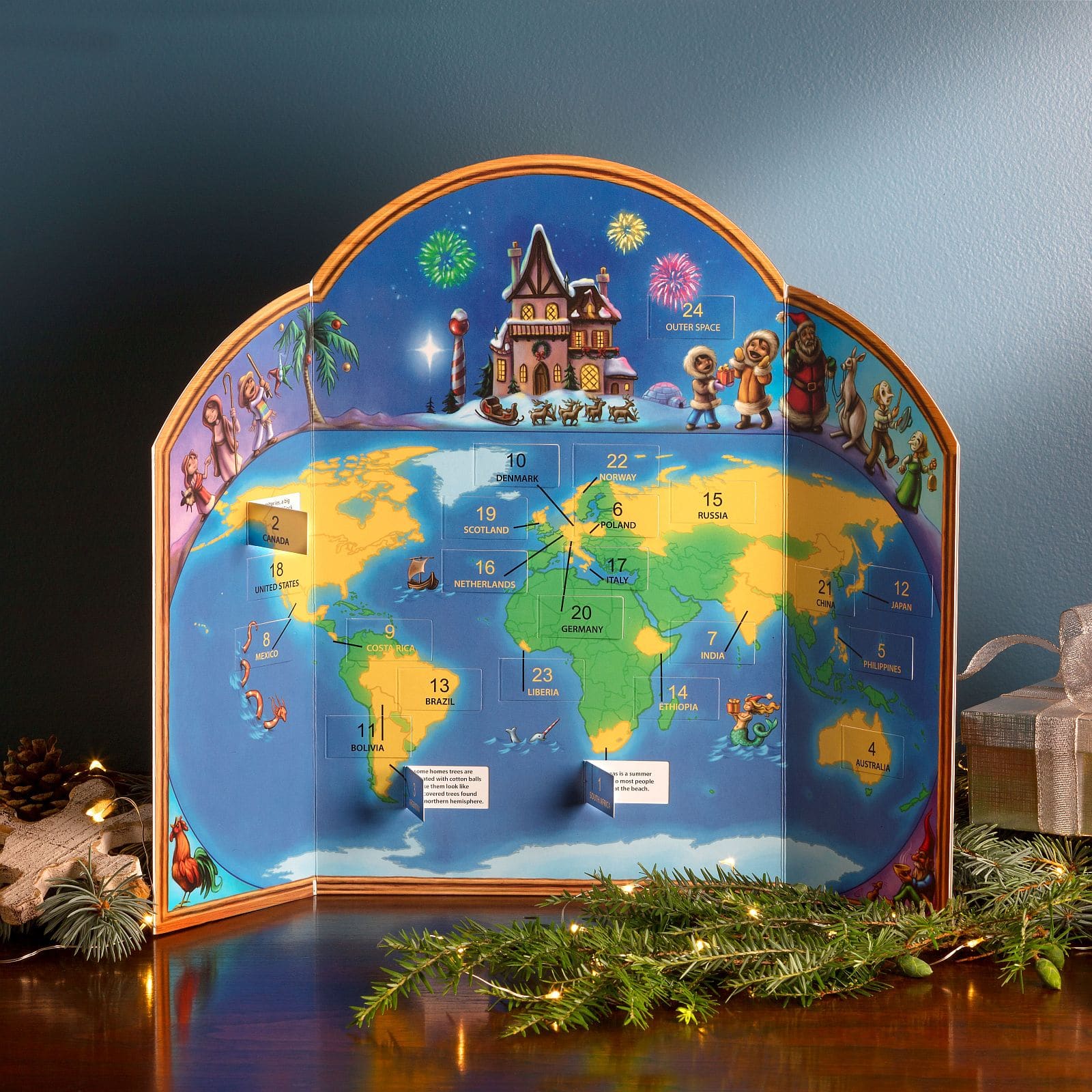 Haute Decor Christmas Around the World Advent Calendar