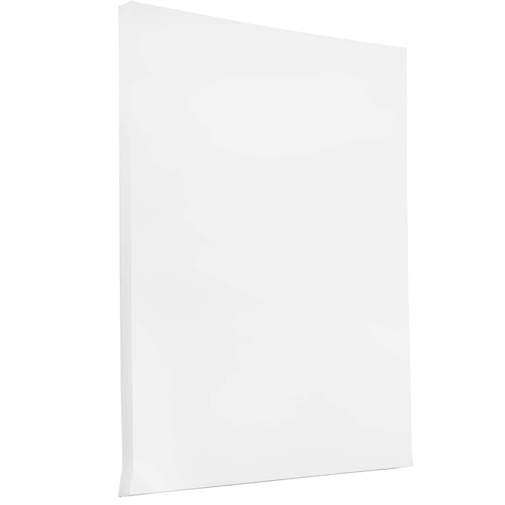 JAM Paper Glossy White 11" x 17" 32lb. Double-Sided Cardstock Paper, 100 Sheets