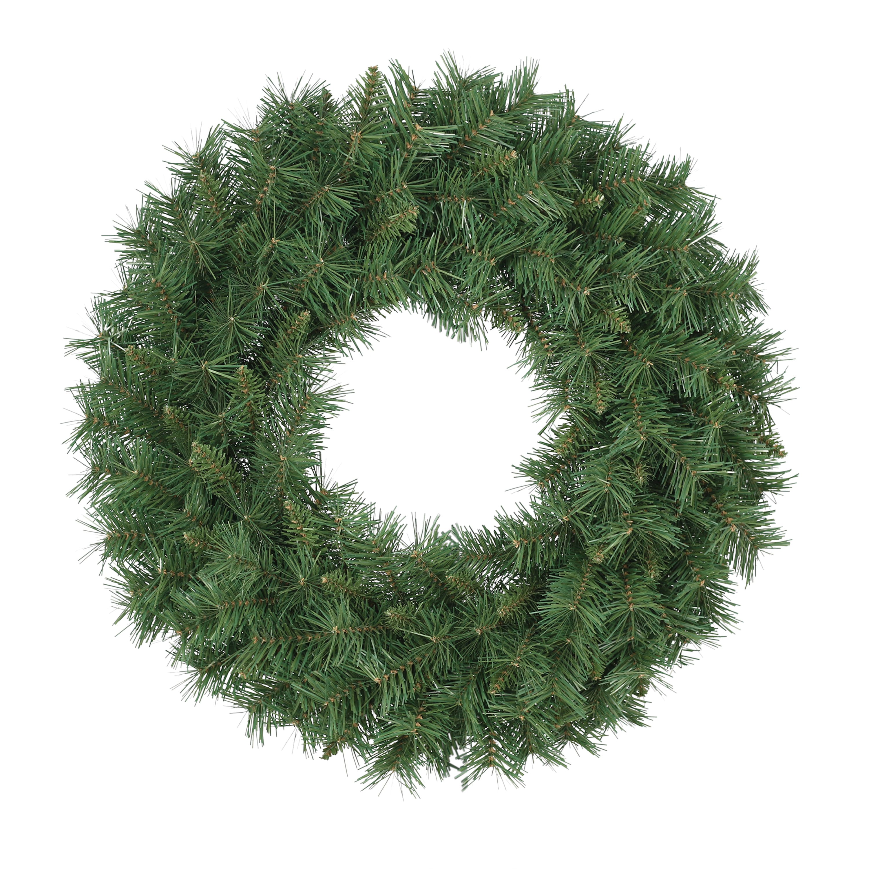 24&#x22; Round Valley Pine Wreath